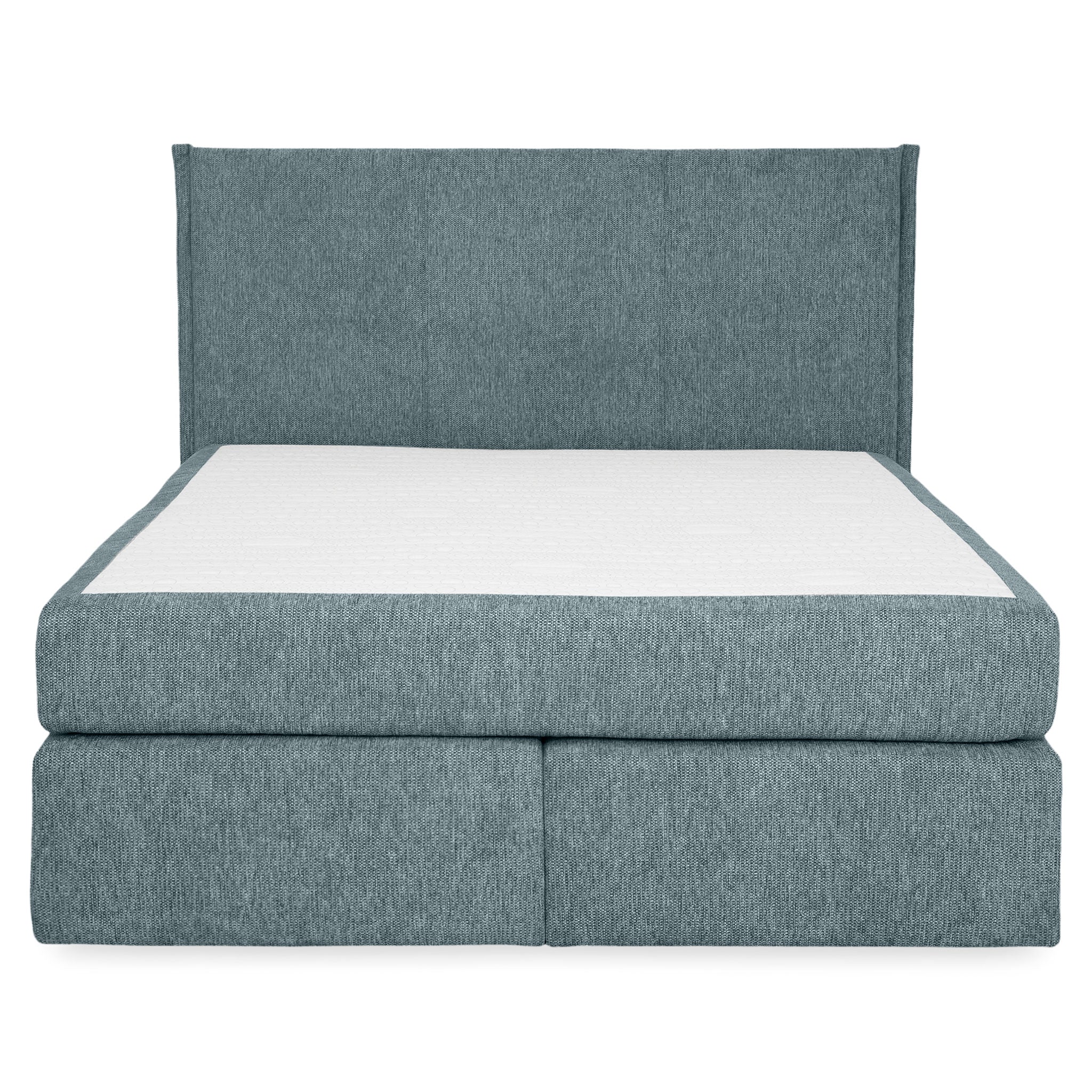 CARLINI Pat tapițat boxspring, 160x200cm, saltea inclusă - Image 55