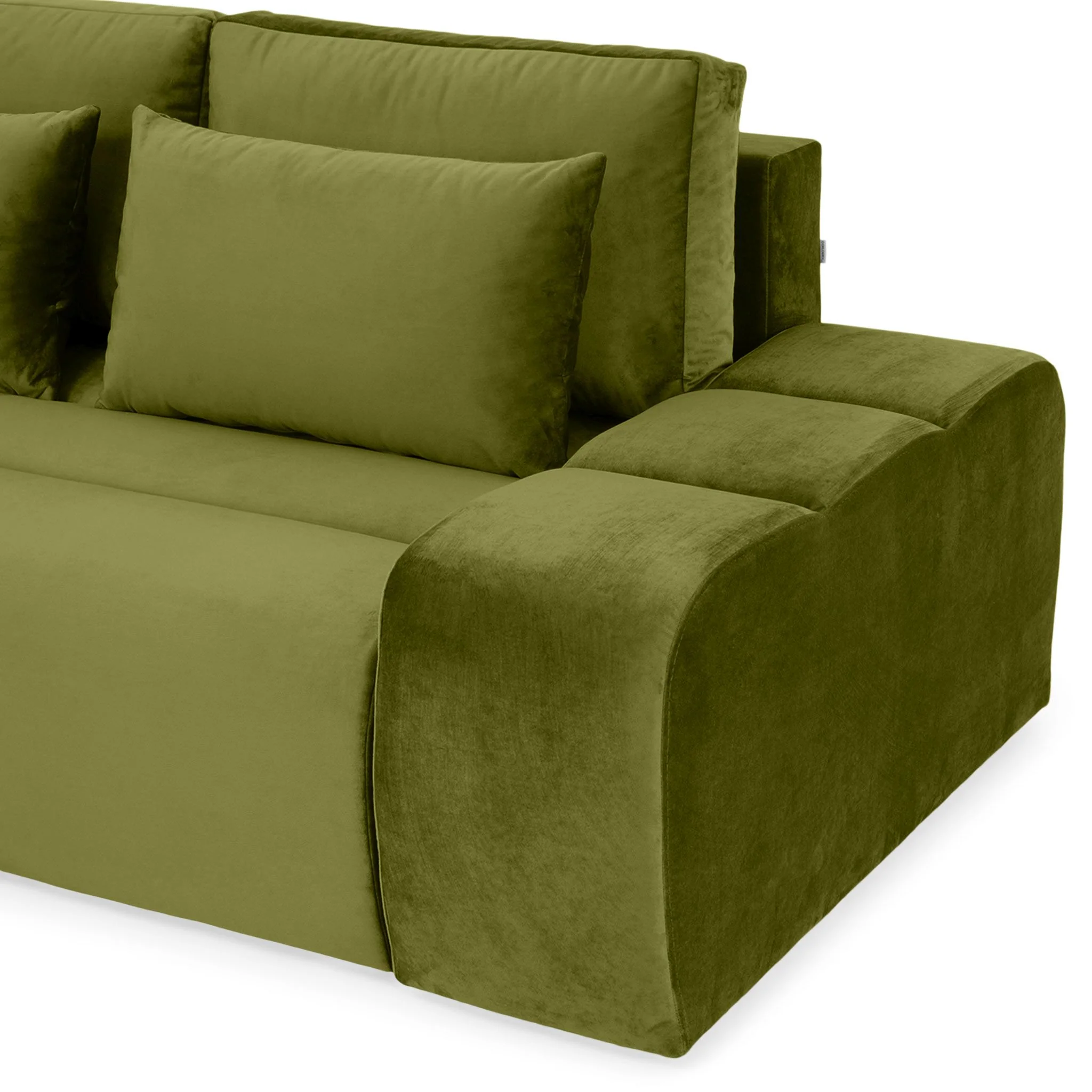 LOUNGE Colțar extensibil, șezlong interschimbabil, stofă - Image 114