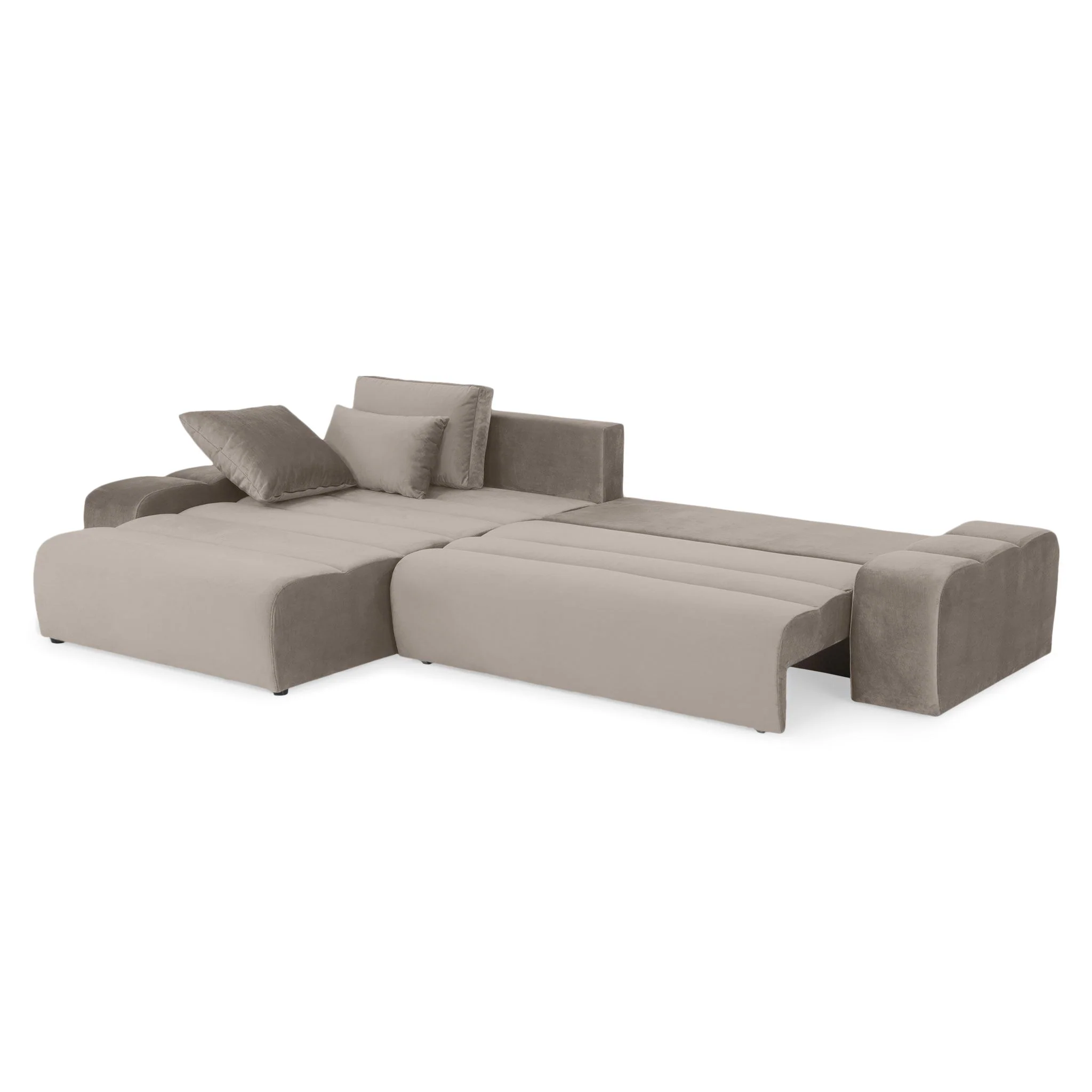 LOUNGE Colțar extensibil, șezlong interschimbabil, stofă - Image 39
