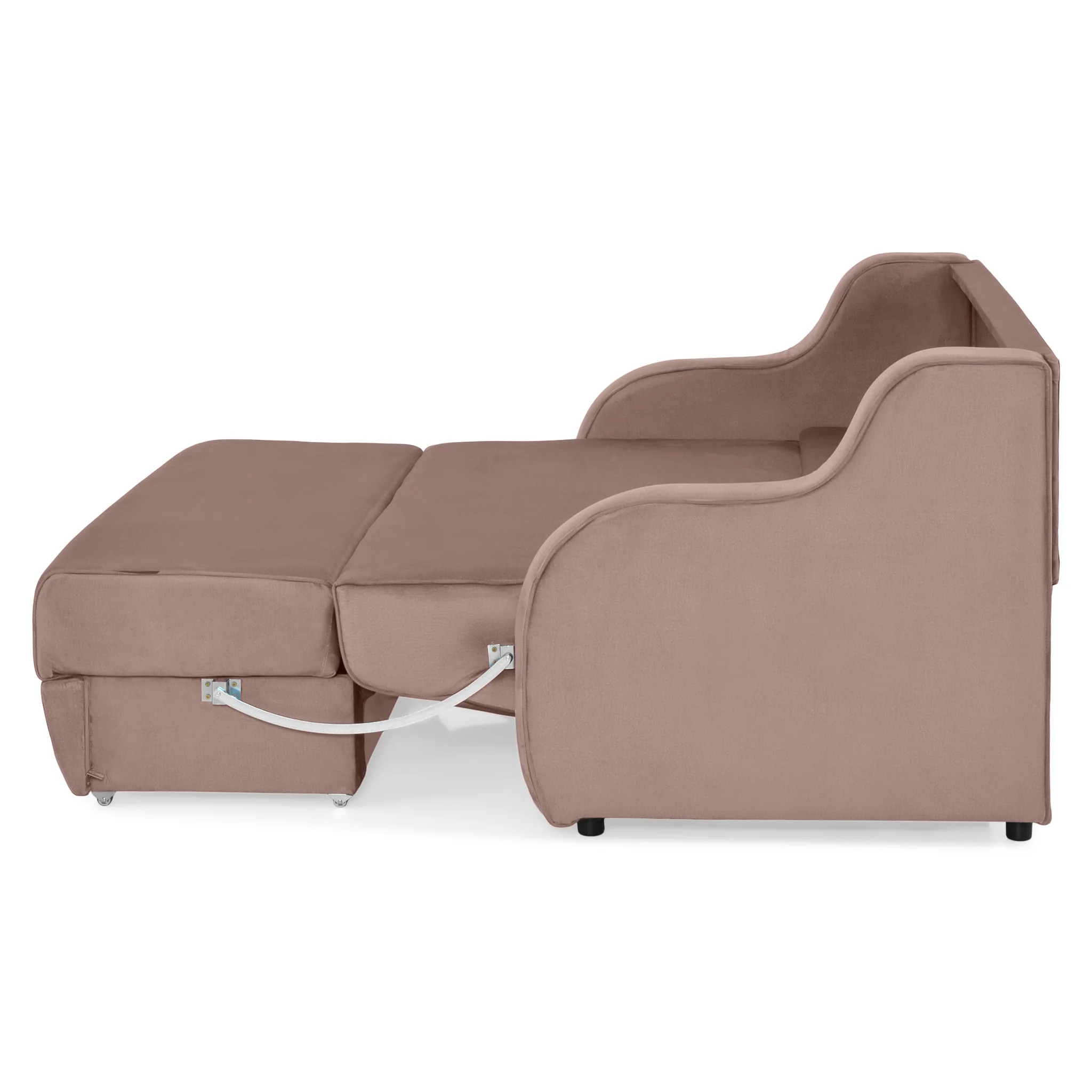 NEREA Canapea extensibilă, 3 locuri, 2 perne decorative incluse, stofă - Image 45