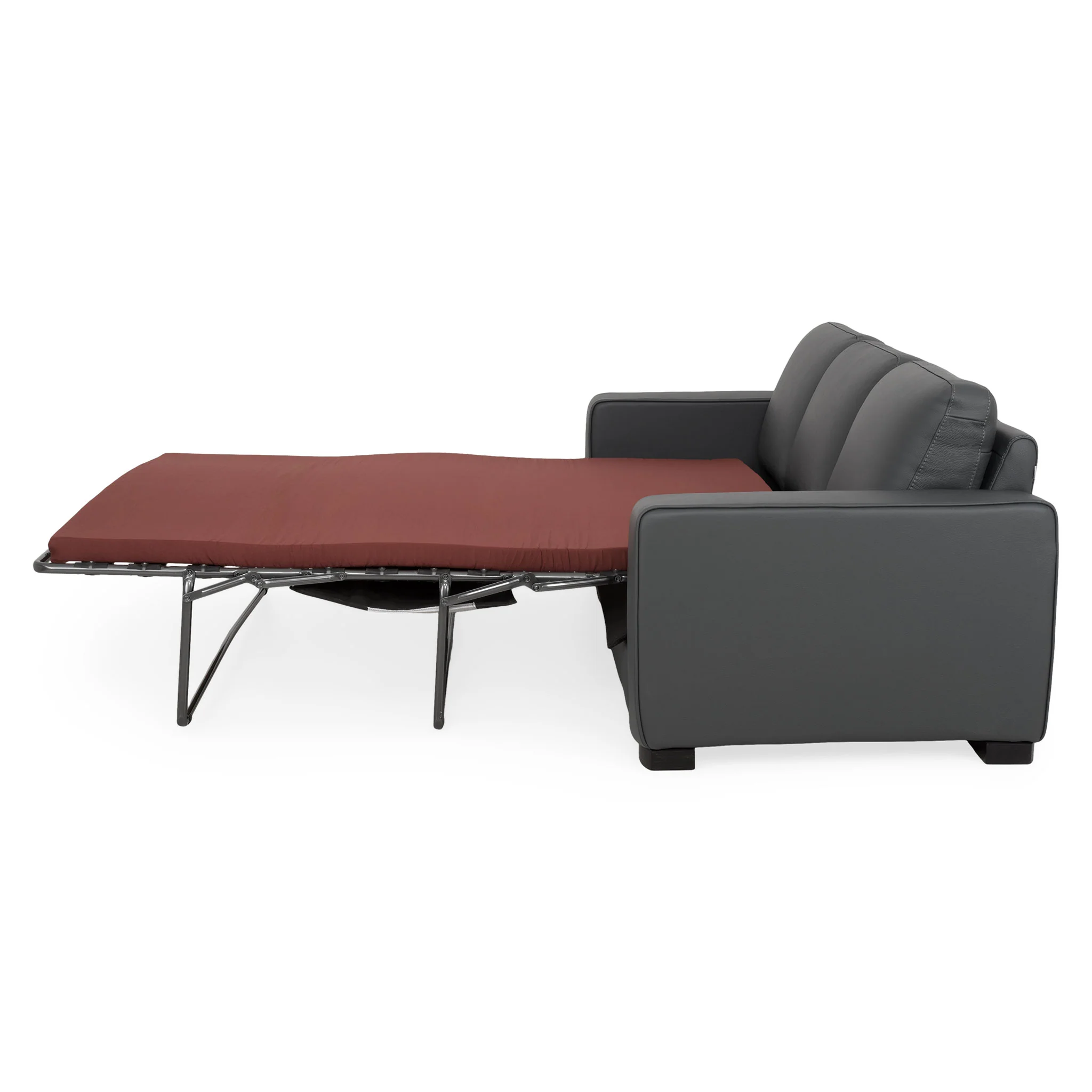 POLO Canapea extensibilă, 3 locuri, piele - Image 9