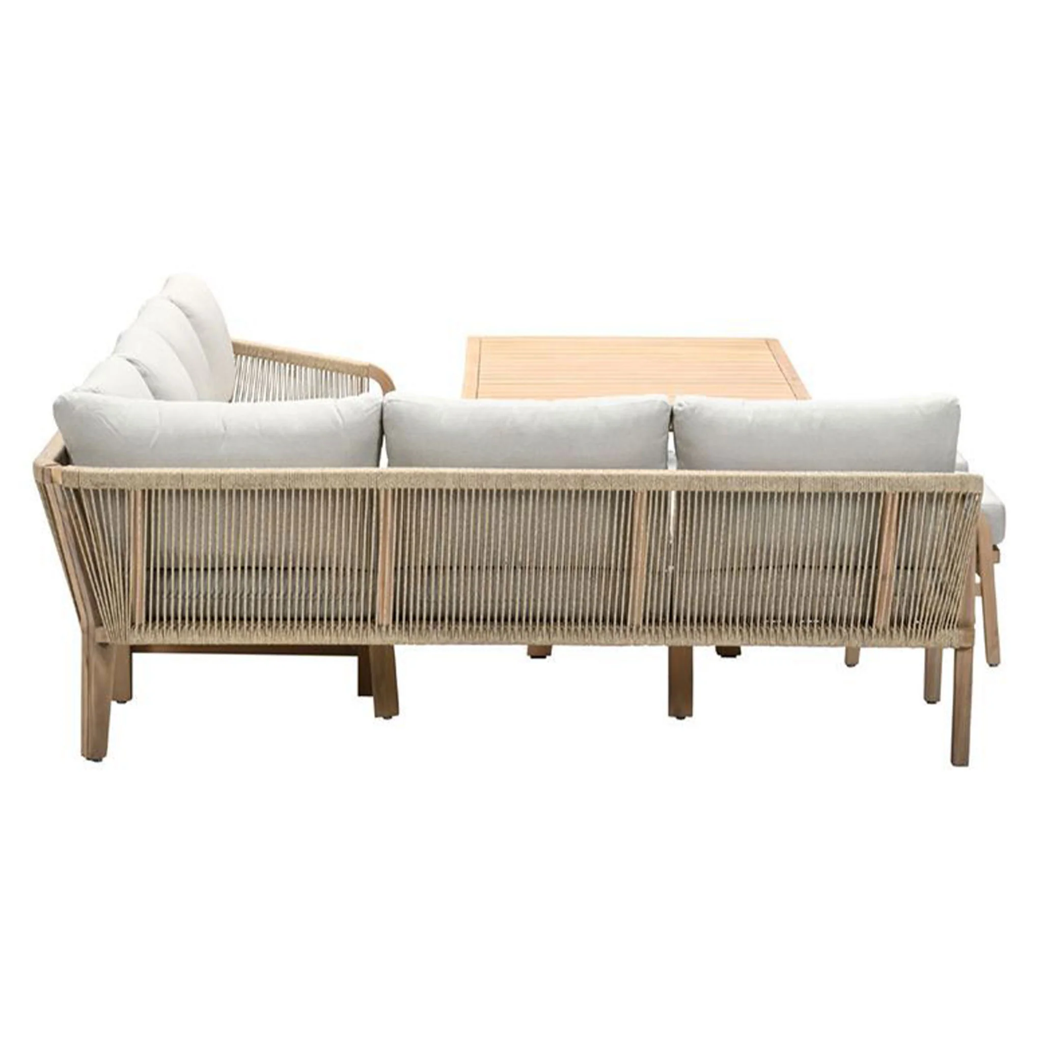 RIMINI Set mobilier terasă/grădină, colțar 2 piese, masă - Image 4