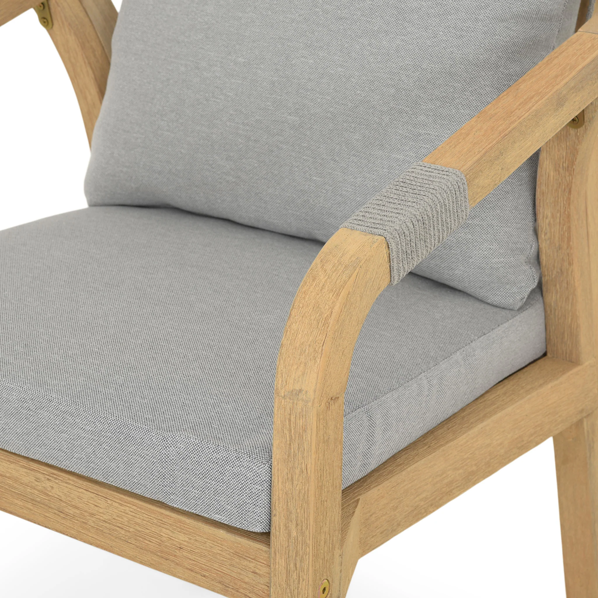 ASHEN Set mobilier terasă/grădină, 2 scaune - Image 7
