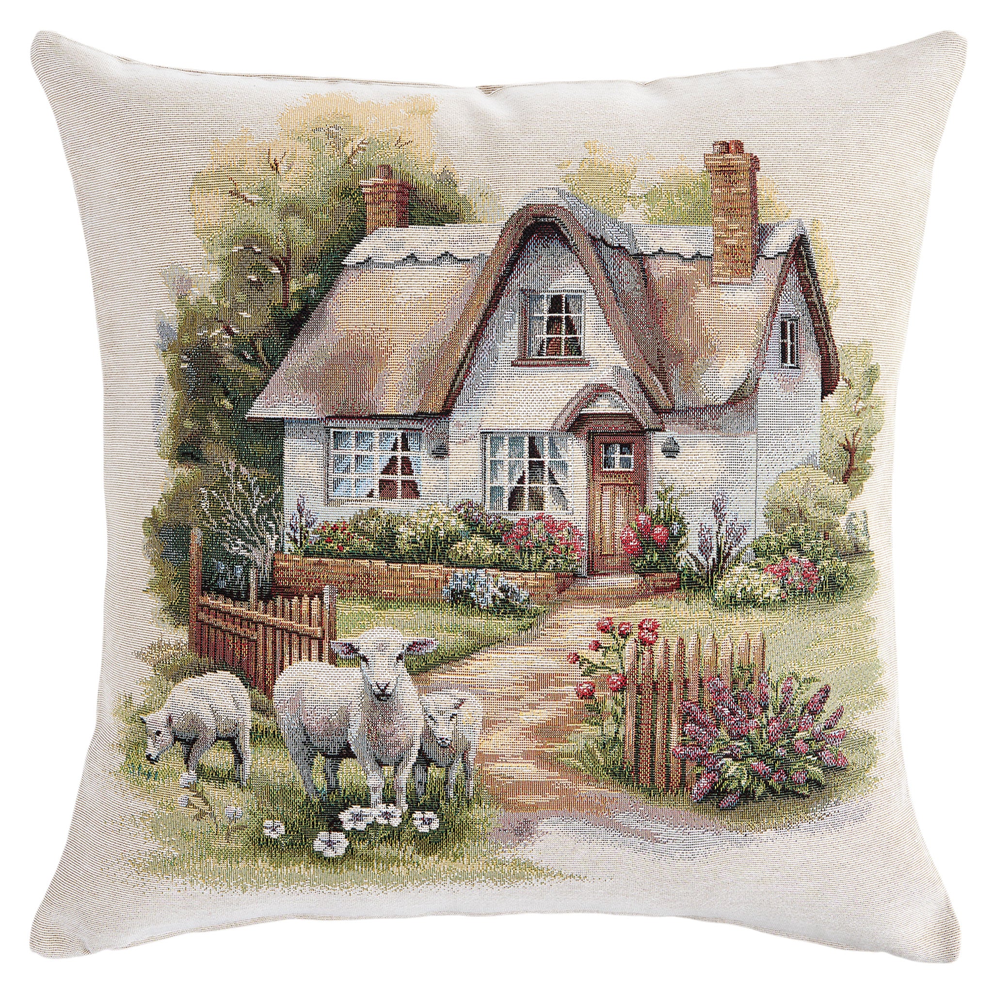 TINY HOUSES Pernă decorativă, 45x45cm