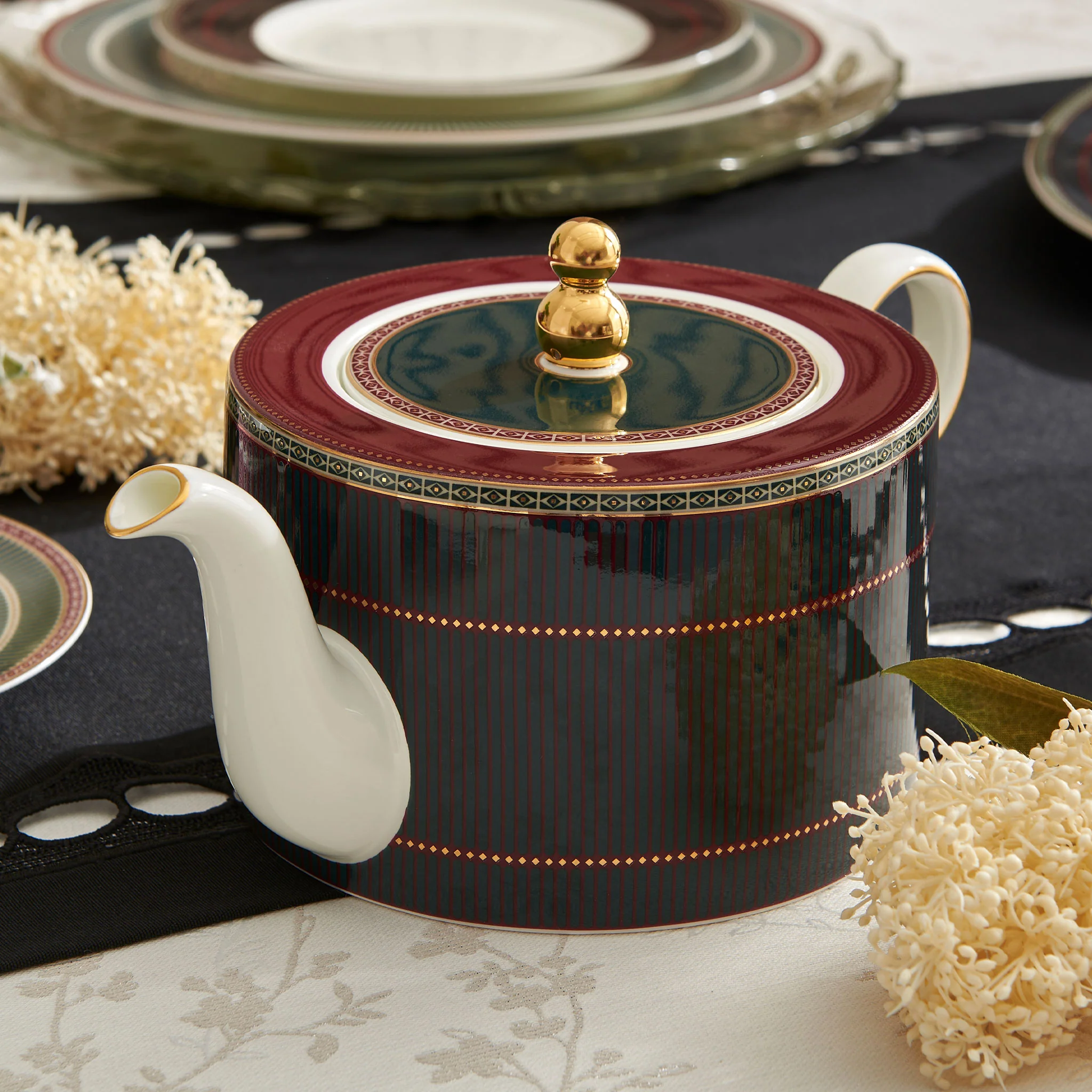 CHATSWORTH Set veselă, porțelan, 37 piese - Image 19