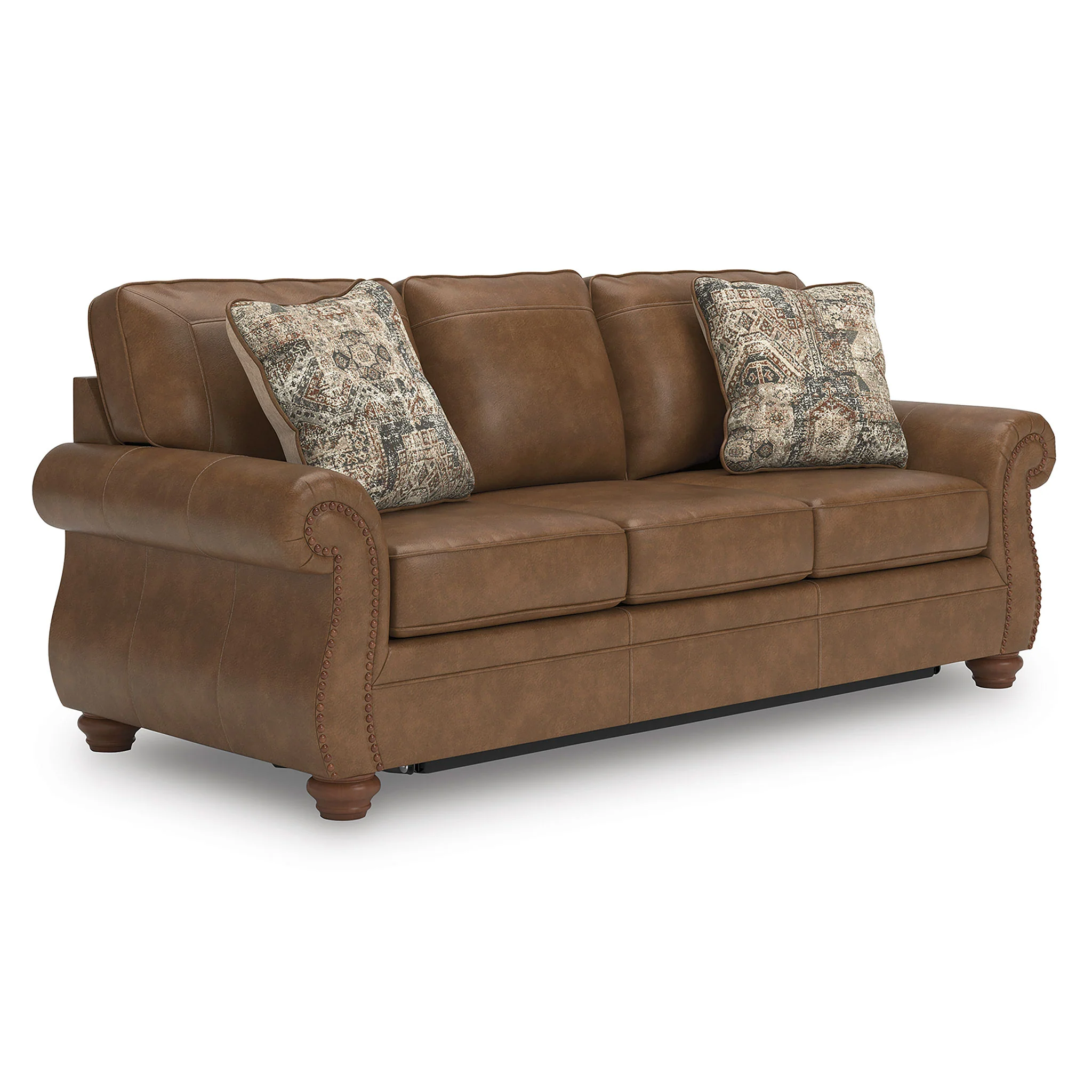 MATTHEW Canapea extensibilă, 3 locuri, perne decorative incluse, stofă - Image 4