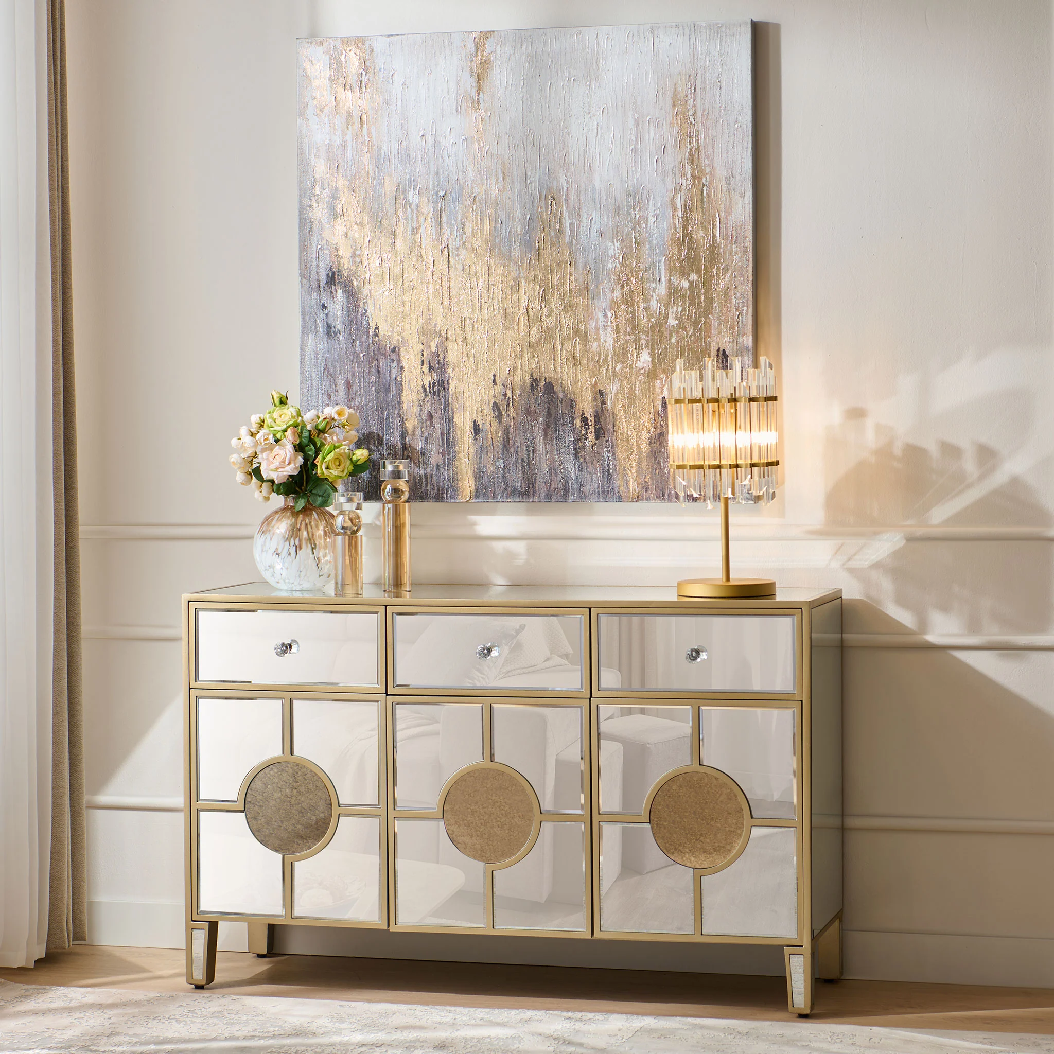 NIRVANA Tablou canvas 100x100cm - Image 13