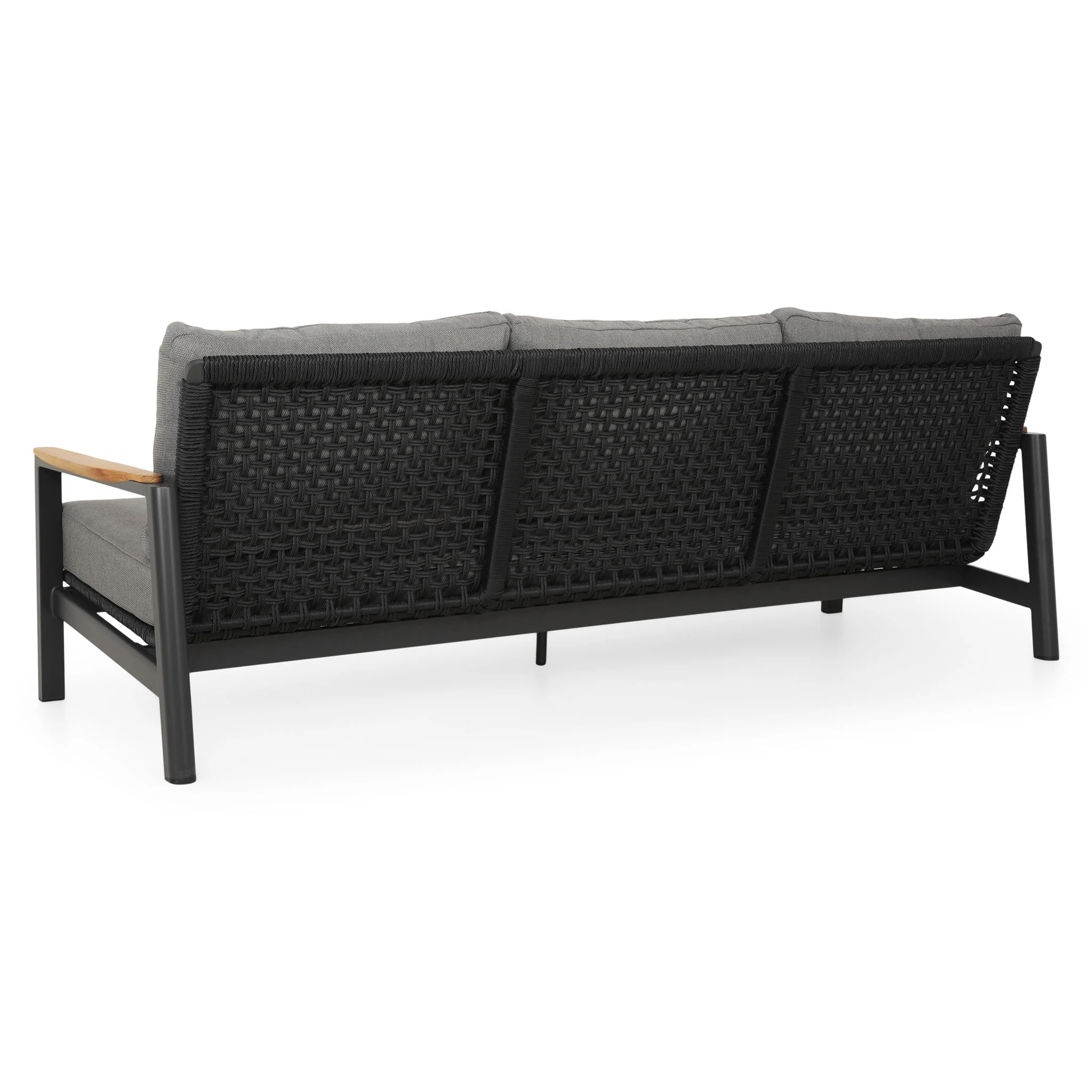REYNE Set mobilier terasă/grădină, 2 fotolii, canapea și măsuță de cafea - Image 6