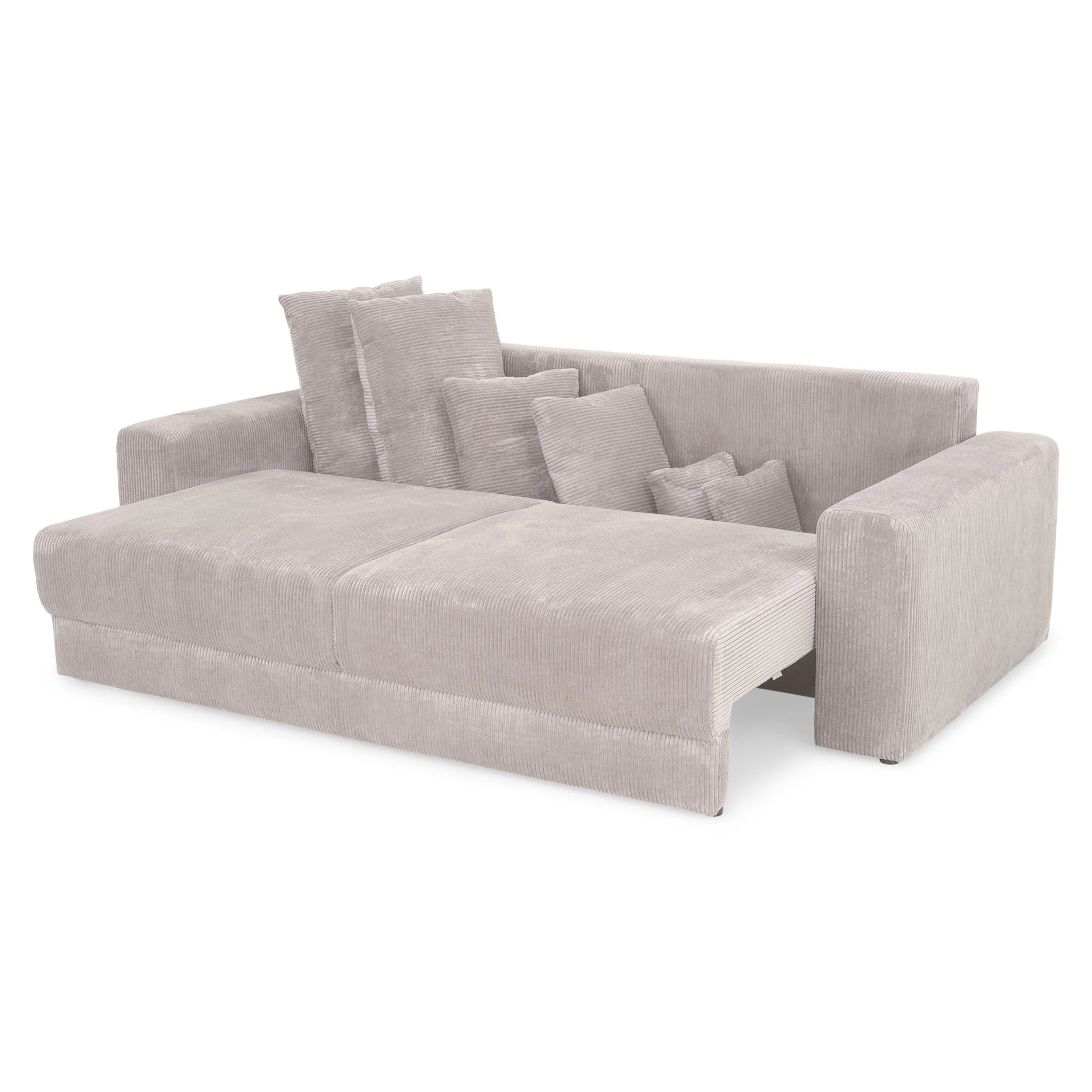 MELUN Canapea extensibilă, 3 locuri, ladă depozitare, stofă - Image 19