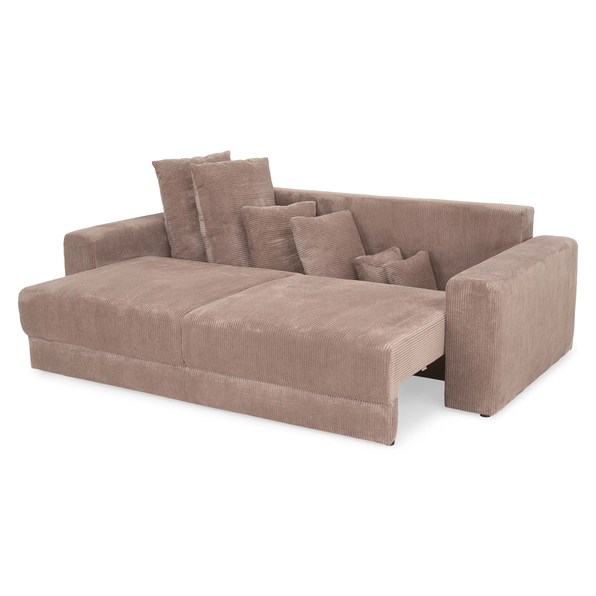 MELUN Canapea extensibilă, 3 locuri, ladă depozitare, stofă - Image 52
