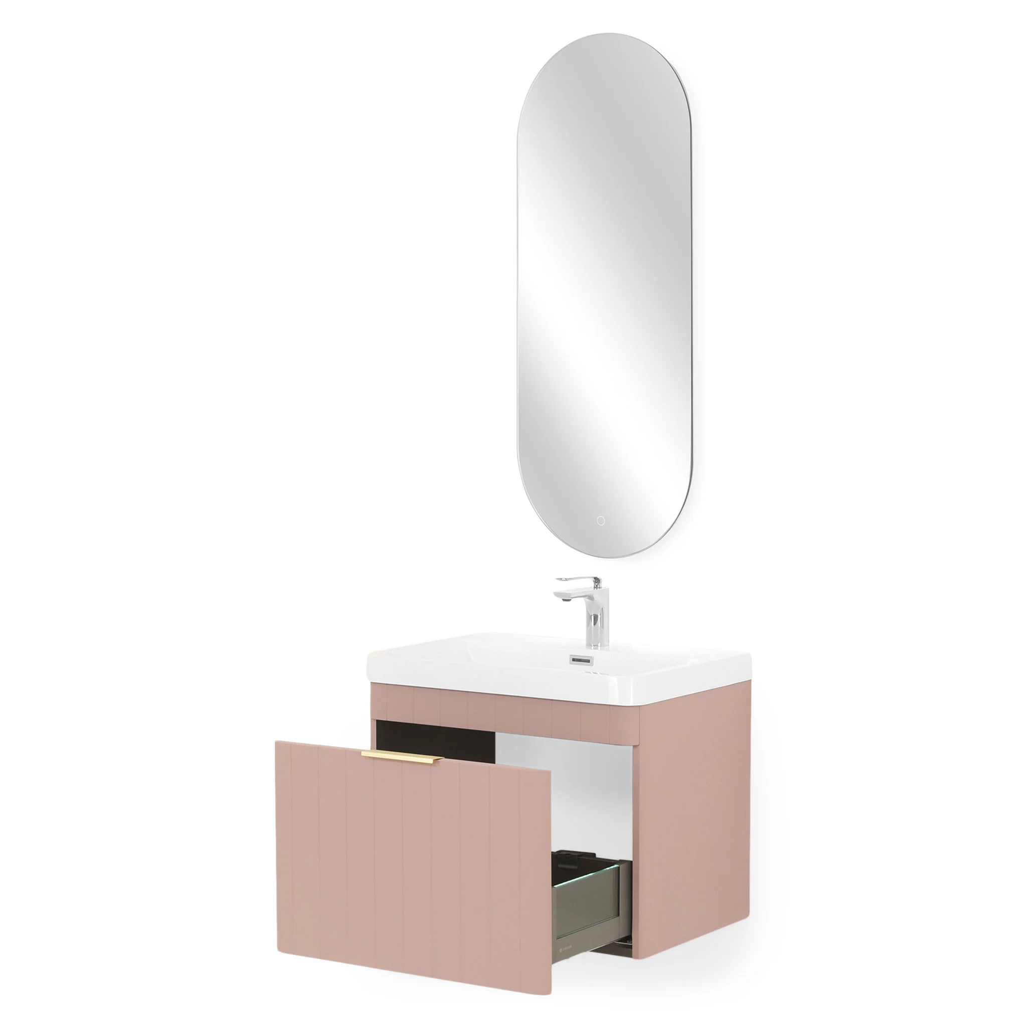 BLOOM/GALA Set mobilier baie, mască lavoar, lavoar și oglindă - Image 4