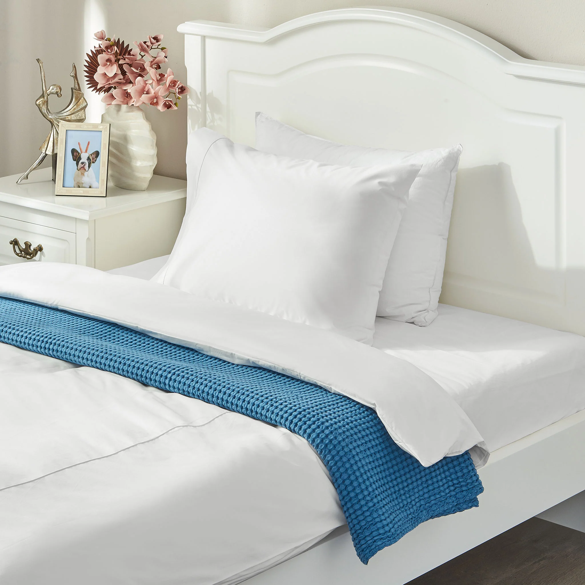 SIMPLY PERCALE Set așternut 3 piese, 140x200cm - Image 2