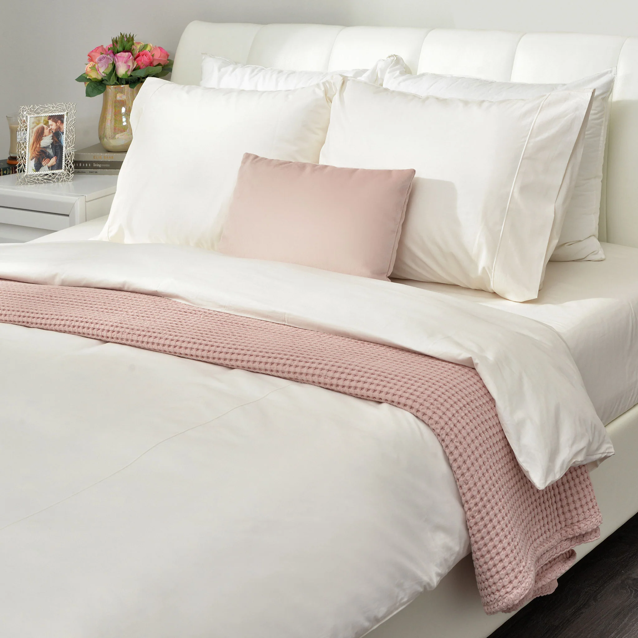 SIMPLY PERCALE Set așternut 4 piese, 200x220cm - Image 2