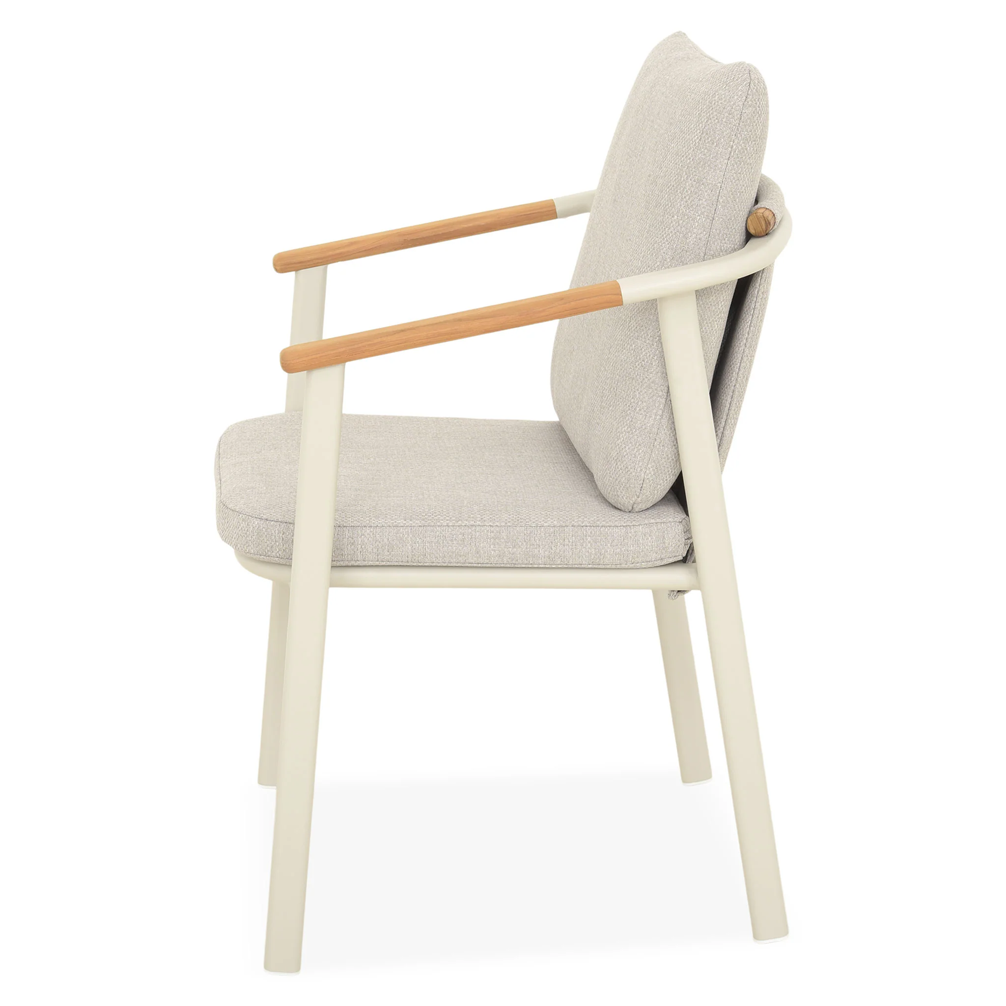 SALLY Set mobilier terasă/grădină, 6 scaune suprapozabile - Image 4