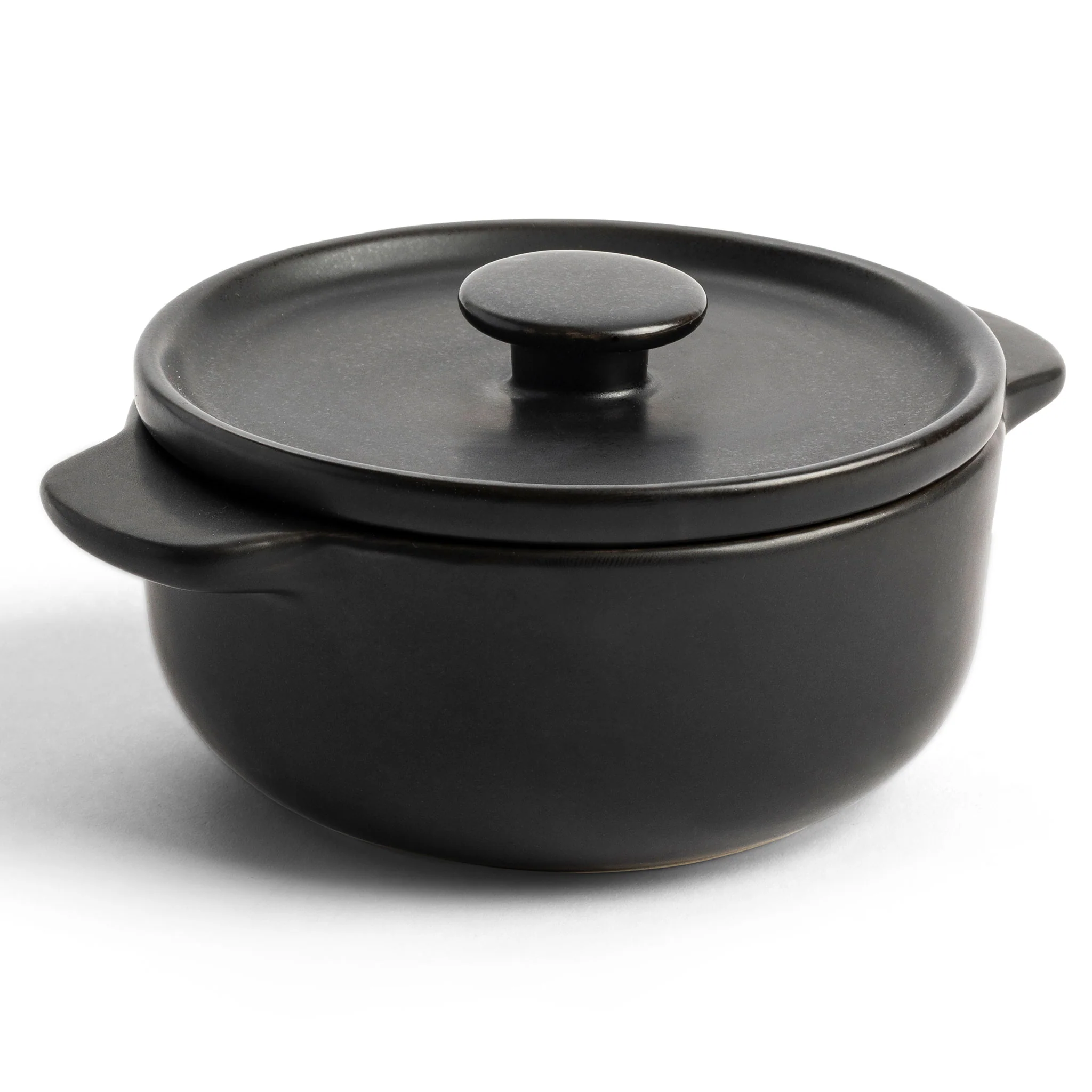KITCHEN AID Oală cu capac, ceramică, D.10cm