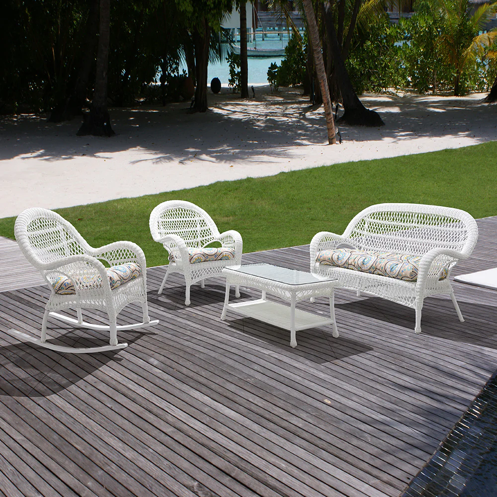 SUSAN Set mobilier terasă/grădină, fotoliu, balansoar, canapea și măsuță - Image 12