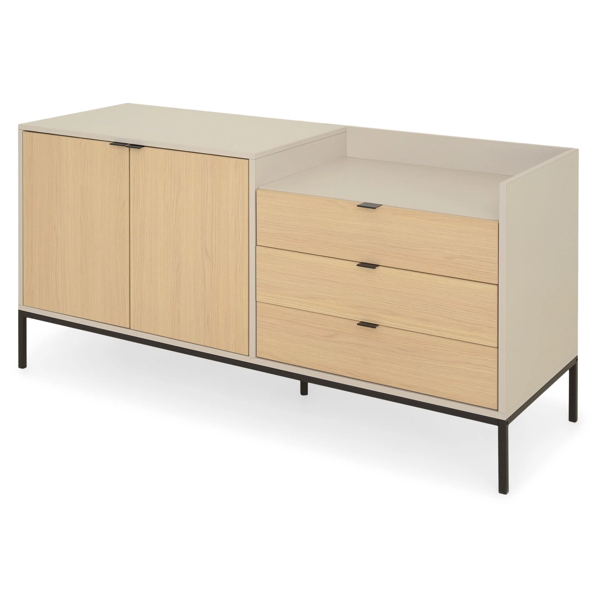COMPACT Comodă 2 uși, 3 sertare - Image 64