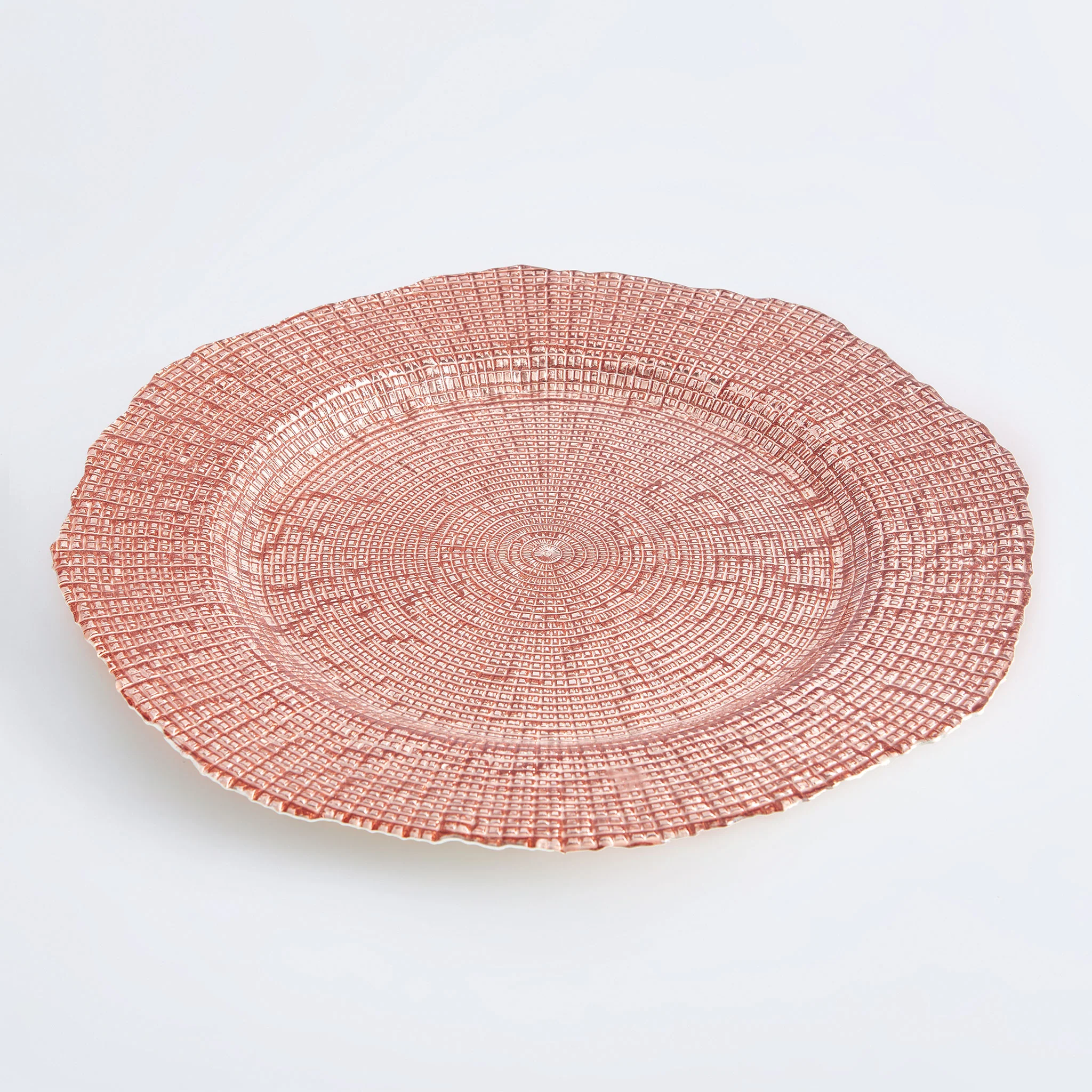 INFINITY Platou, sticlă, D.33cm - Image 2