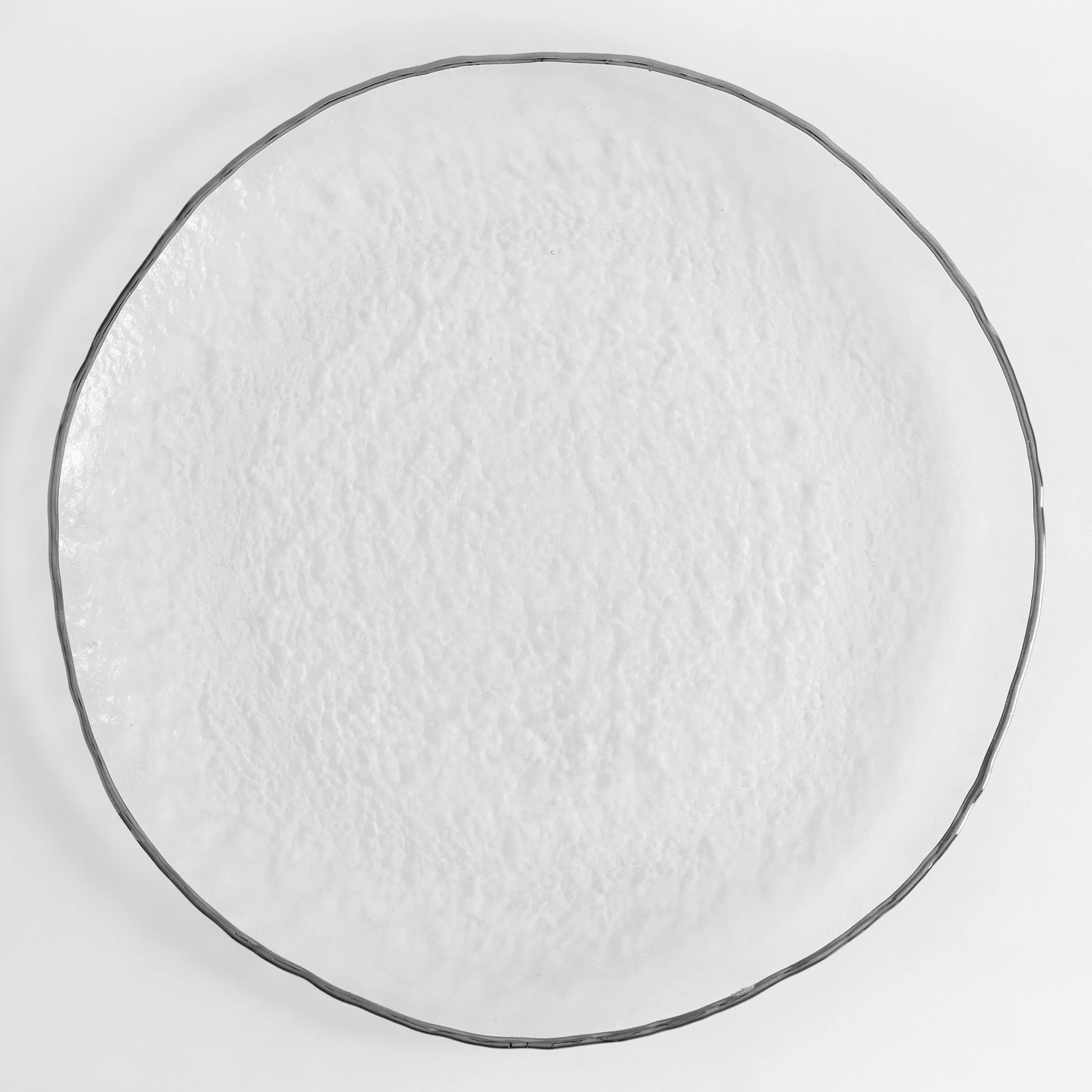 SONYA Platou, sticlă, D.33cm