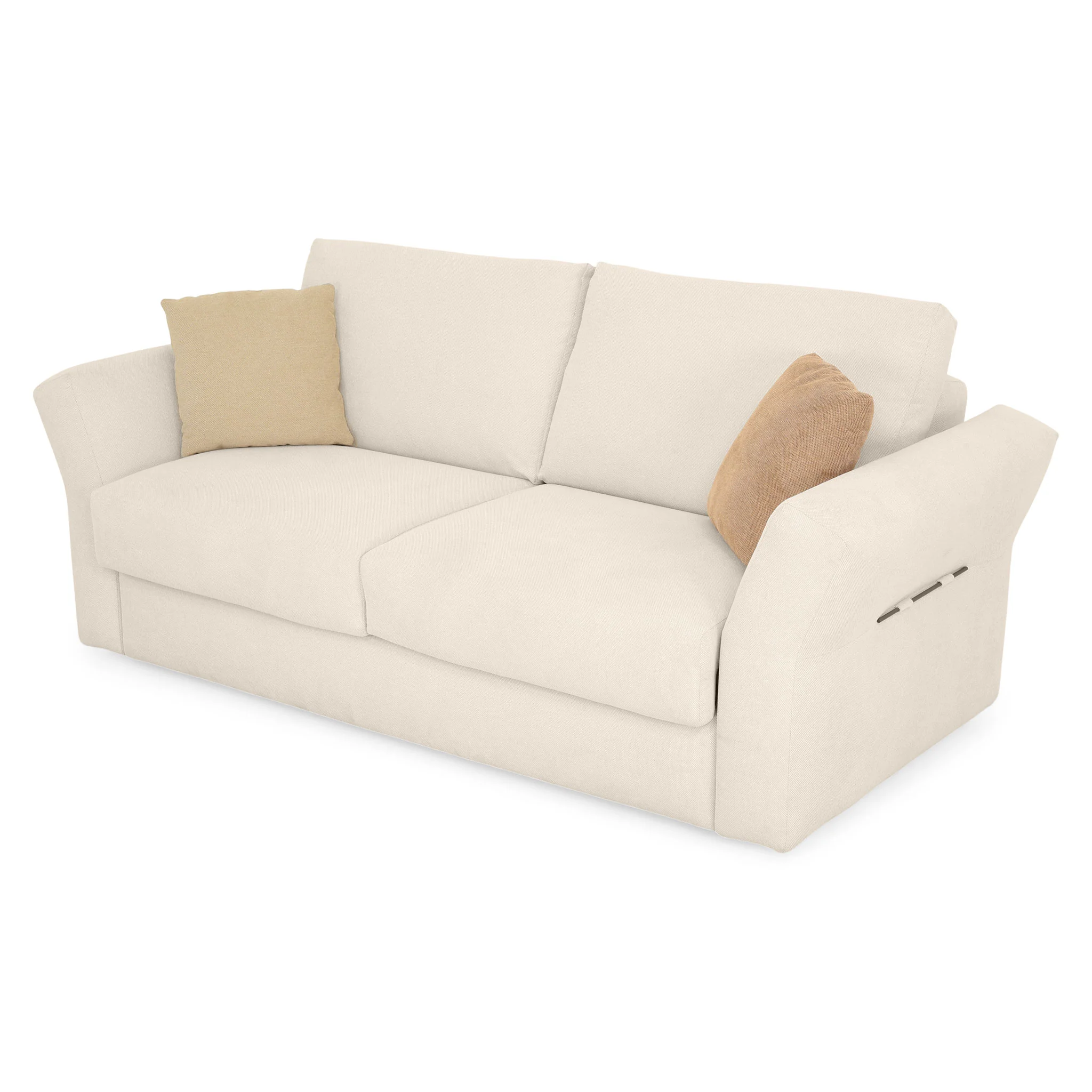 COMFY Canapea 3 locuri extensibilă, stofă - Image 3