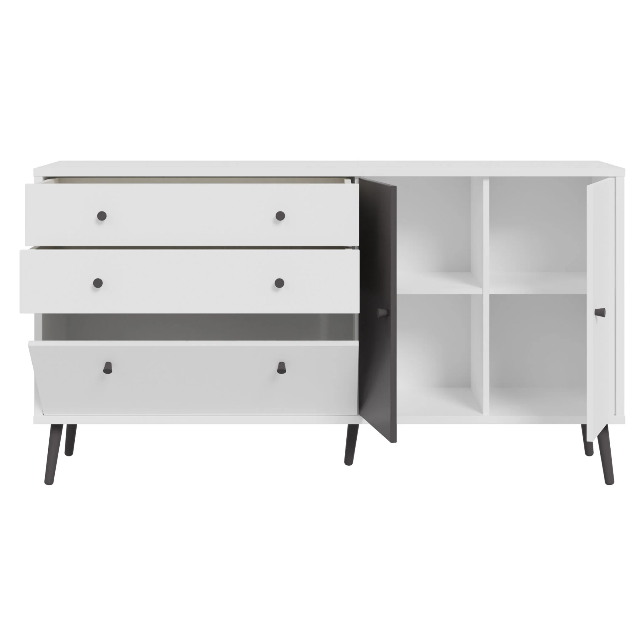 EASYKLIX Bufet 3 uși, 2 sertare - Image 3