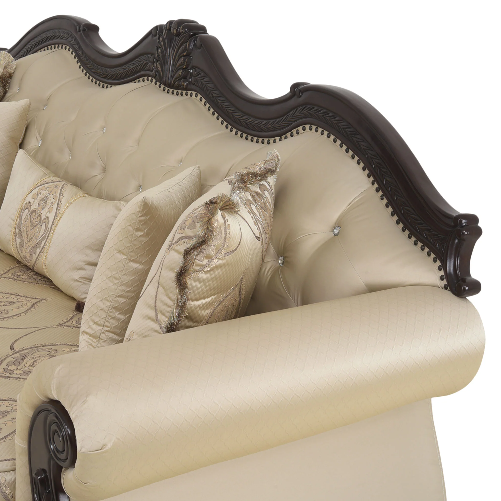 WINDSOR Canapea 3 locuri, 5 perne decorative incluse, stofă - Image 11