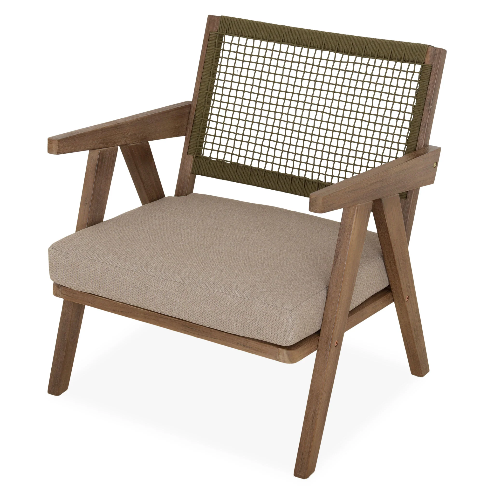 PERTH Set mobilier terasă/grădină, 2 fotolii, canapea și măsuță de cafea - Image 7