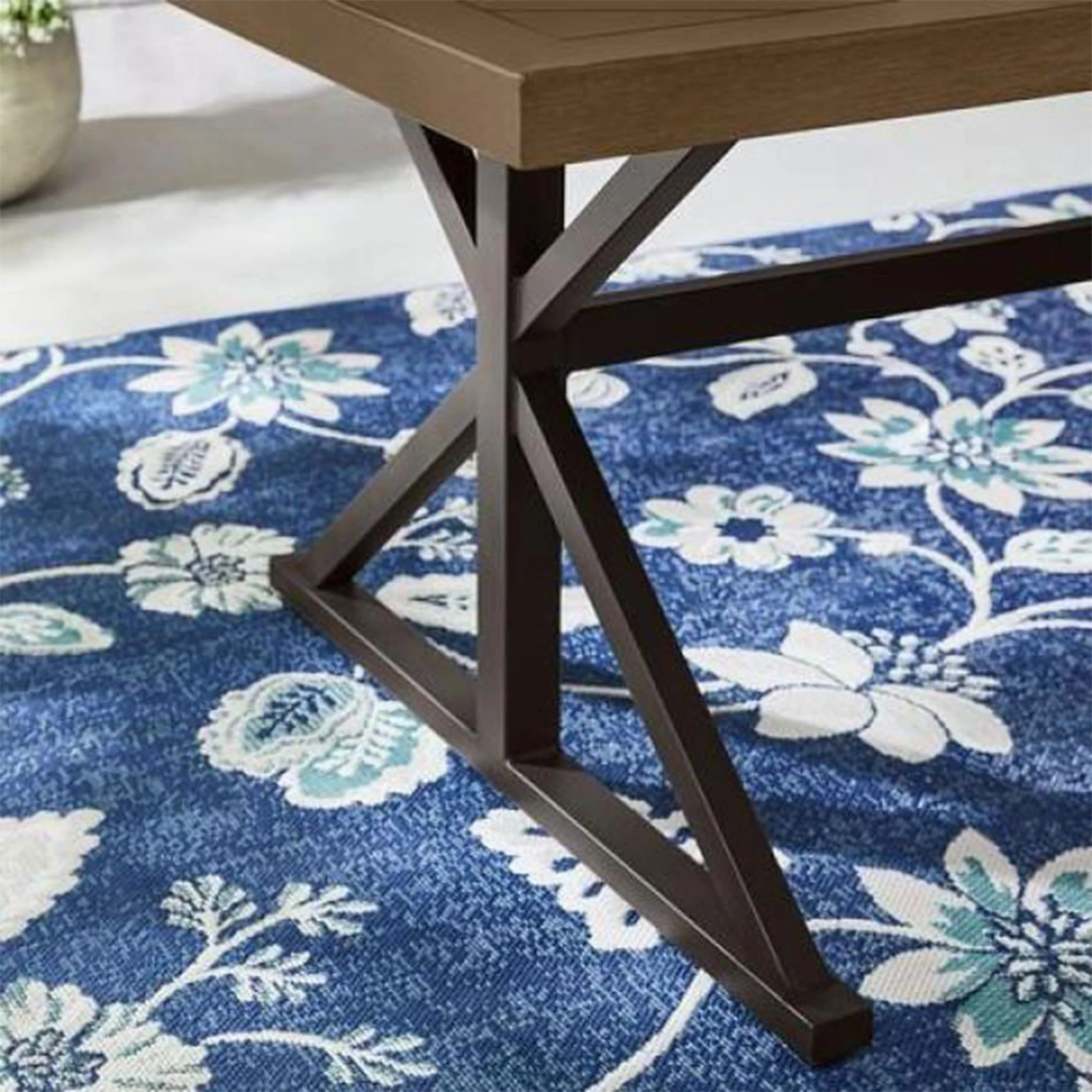 CHASEWOOD Set mobilier terasă/grădină, 6 scaune și masă - Image 10