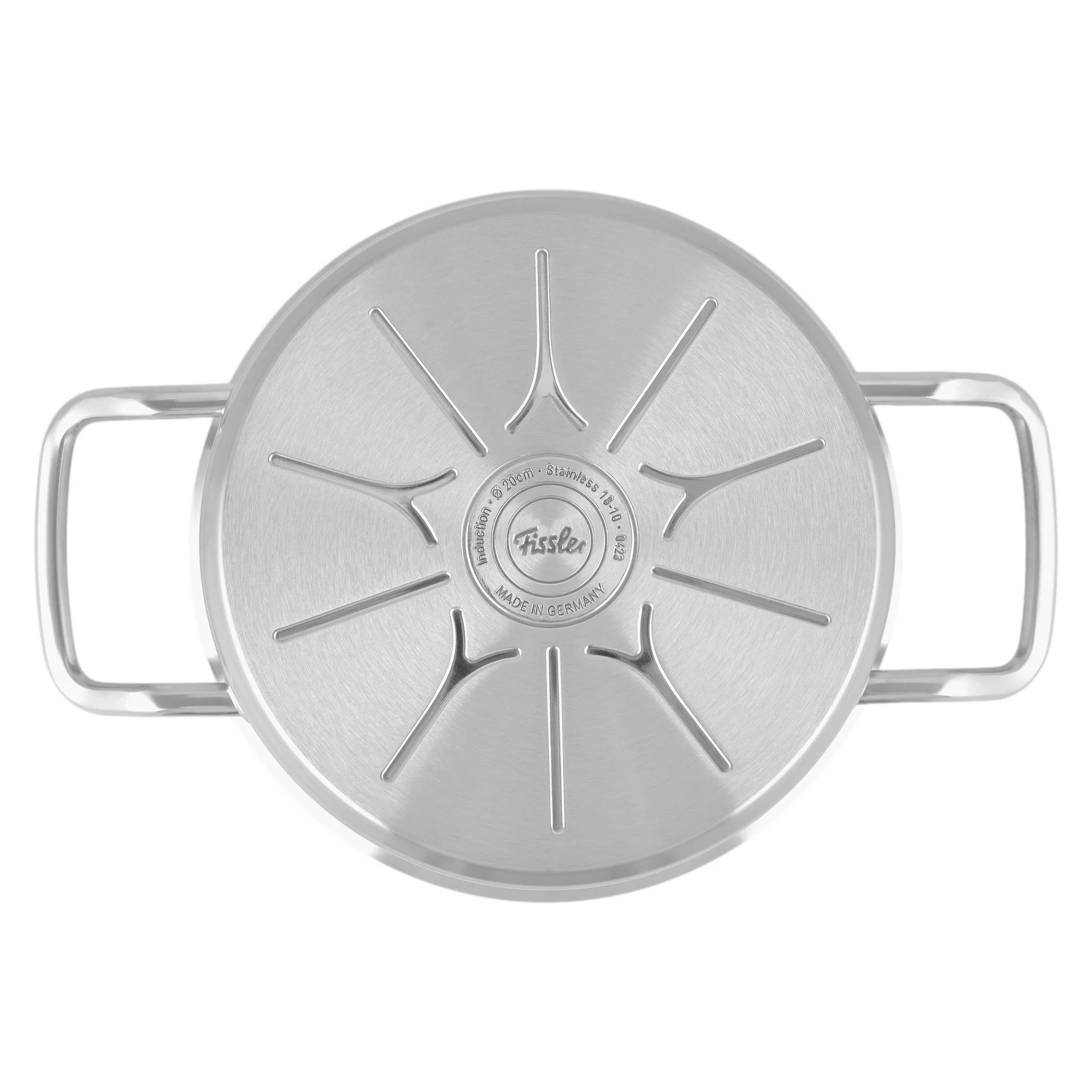 ORIGINAL PROFI Oală cu mânere și capac, inox - Image 3