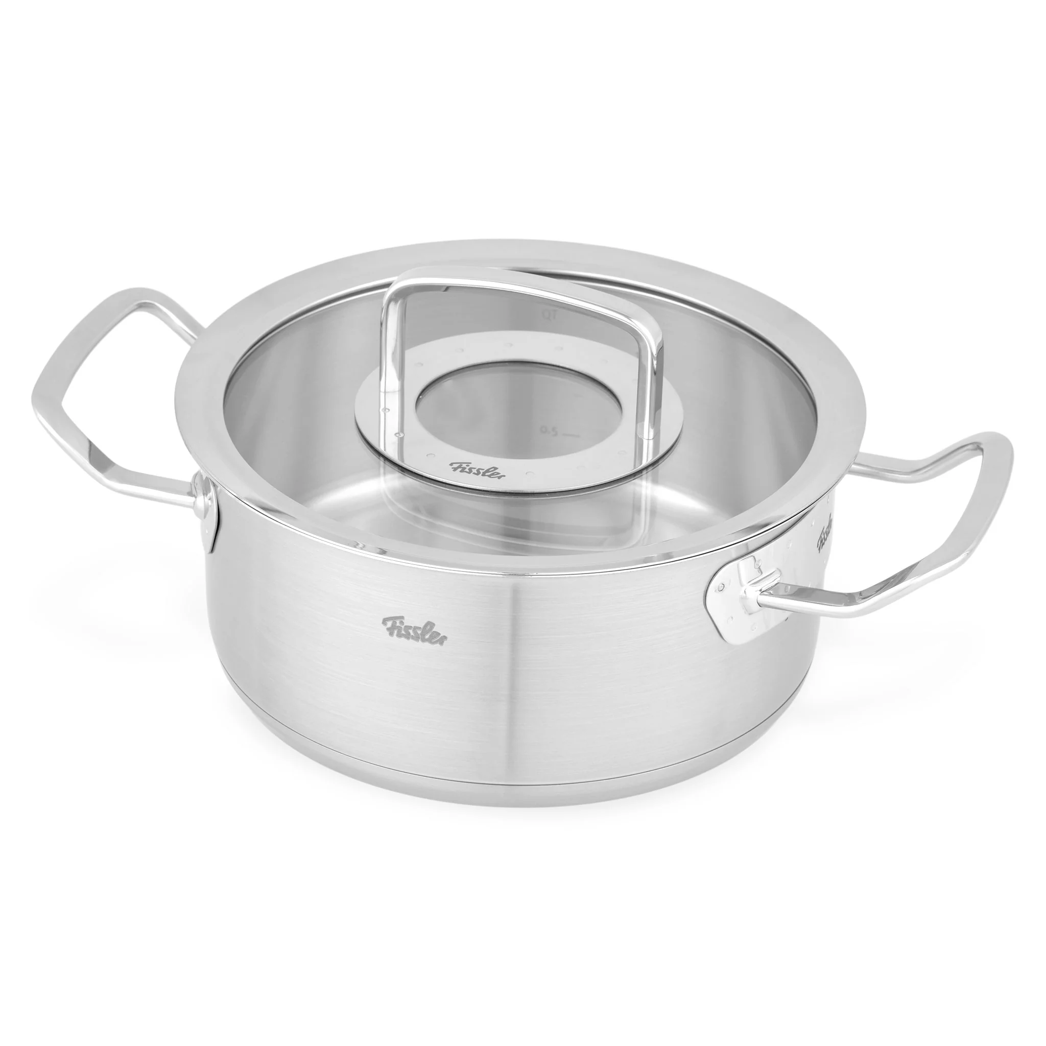 ORIGINAL PROFI Oală cu mânere și capac, inox - Image 4