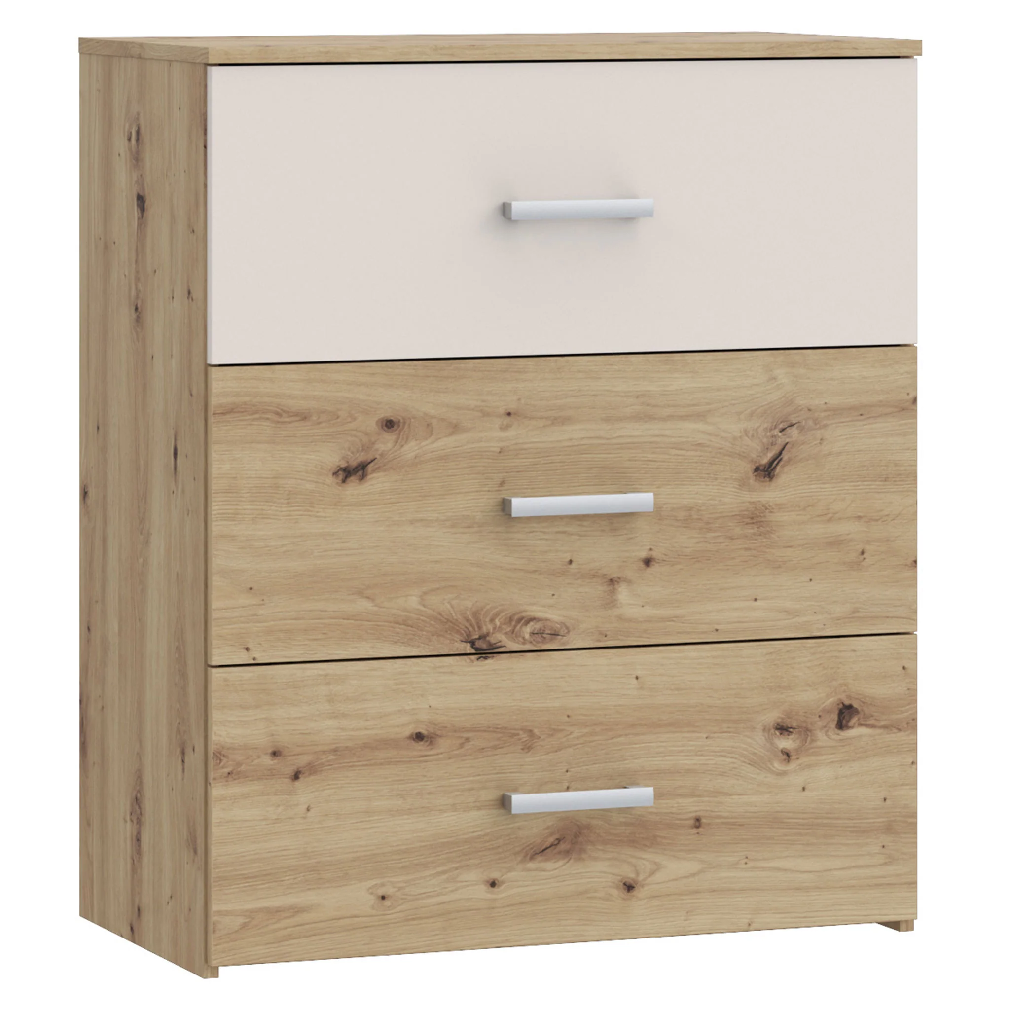 ENES Set mobilier dormitor, dulap, comodă, pat și 2 noptiere - Image 7