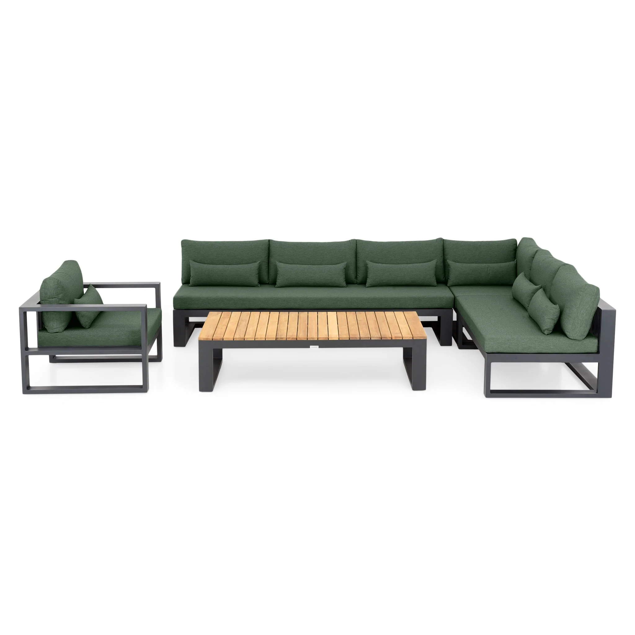 FERMO Set mobilier terasă/grădină, fotoliu, colțar și măsuță - Image 24
