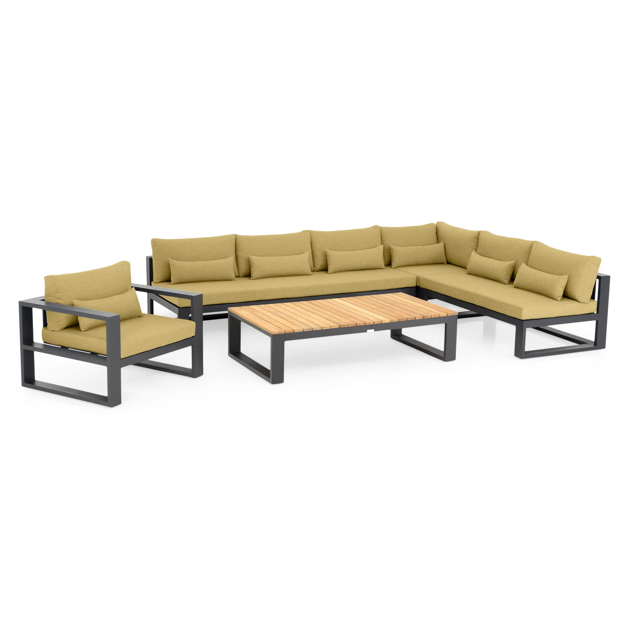 FERMO Set mobilier terasă/grădină, fotoliu, colțar și măsuță - Image 28