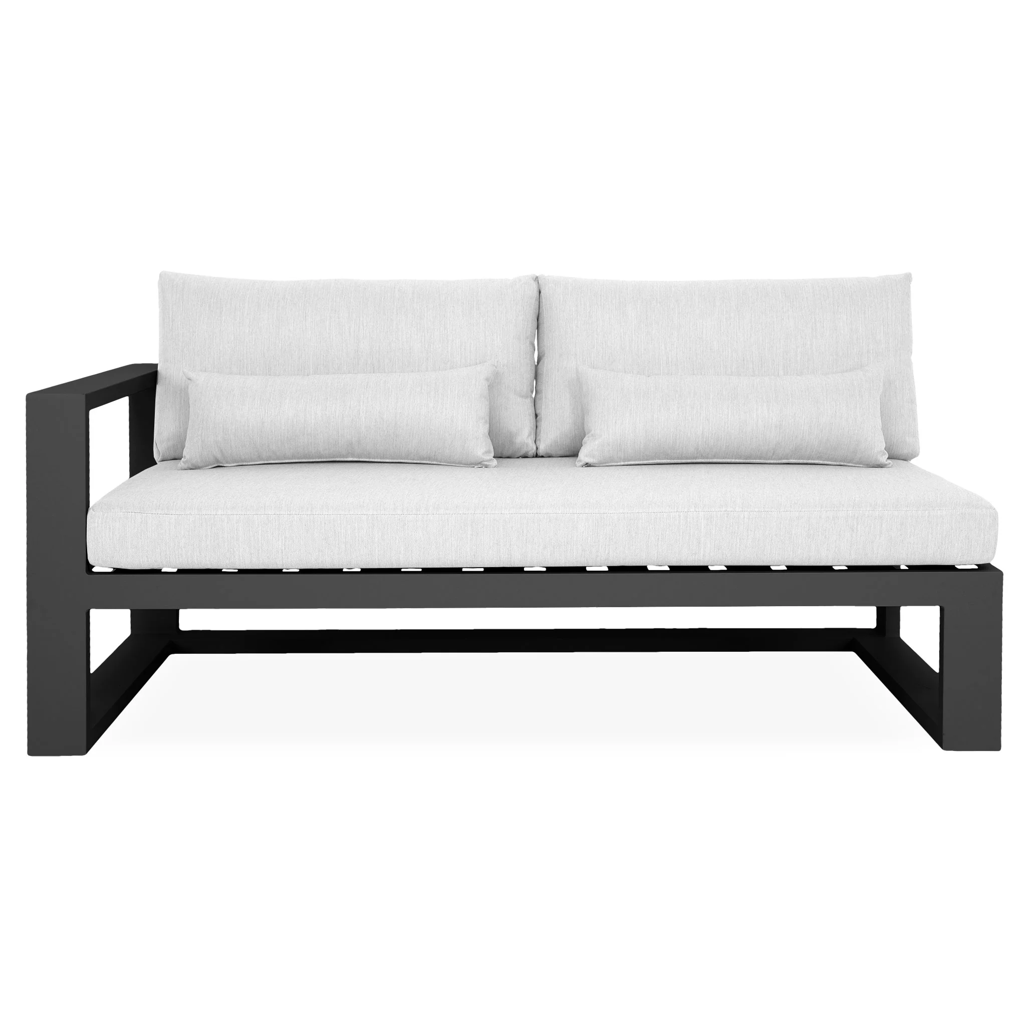 FERMO Set mobilier terasă/grădină, 2 canapele, fotoliu, element colț și masă - Image 9