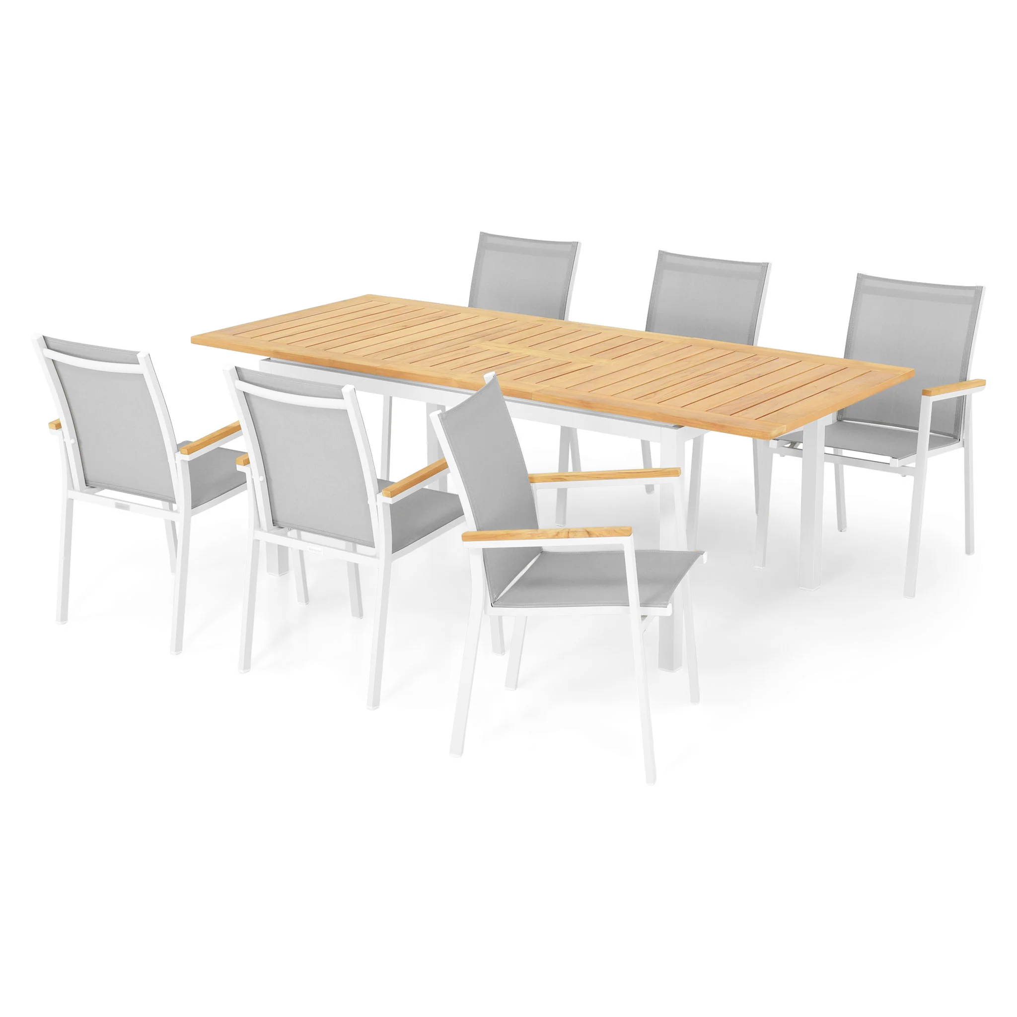 ESSENCE/SOHO Set mobilier terasă/grădină, 6 scaune și masă extensibilă - Image 14