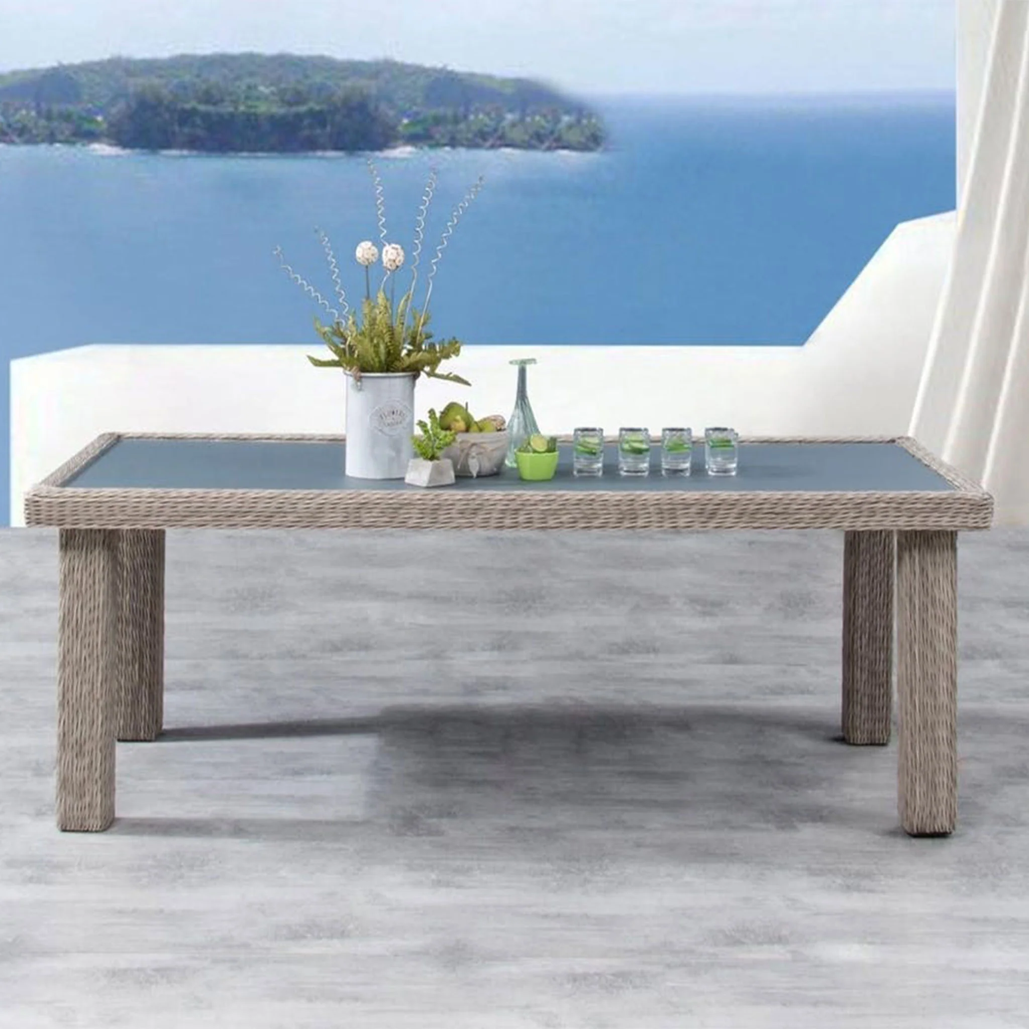 FLORIDA Set mobilier terasă/grădină, 8 scaune și masă - Image 9