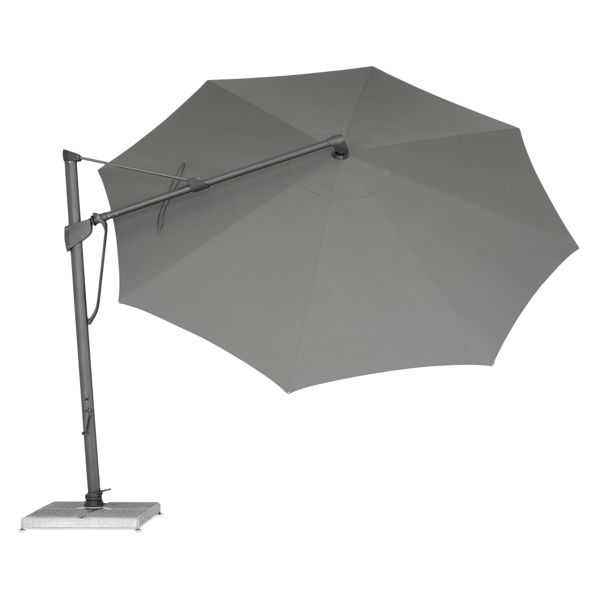 SOMBRANO EASY Umbrelă, bază inclusă, D.400cm - Image 8