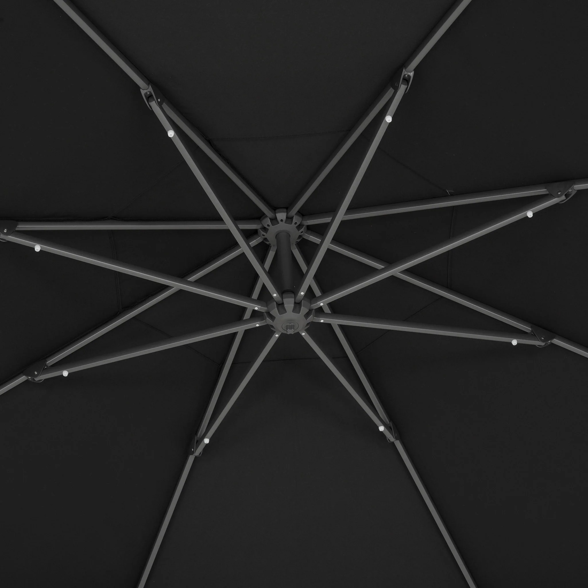 SOMBRANO PLUS Umbrelă rotundă, bază inclusă, D.400cm - Image 10