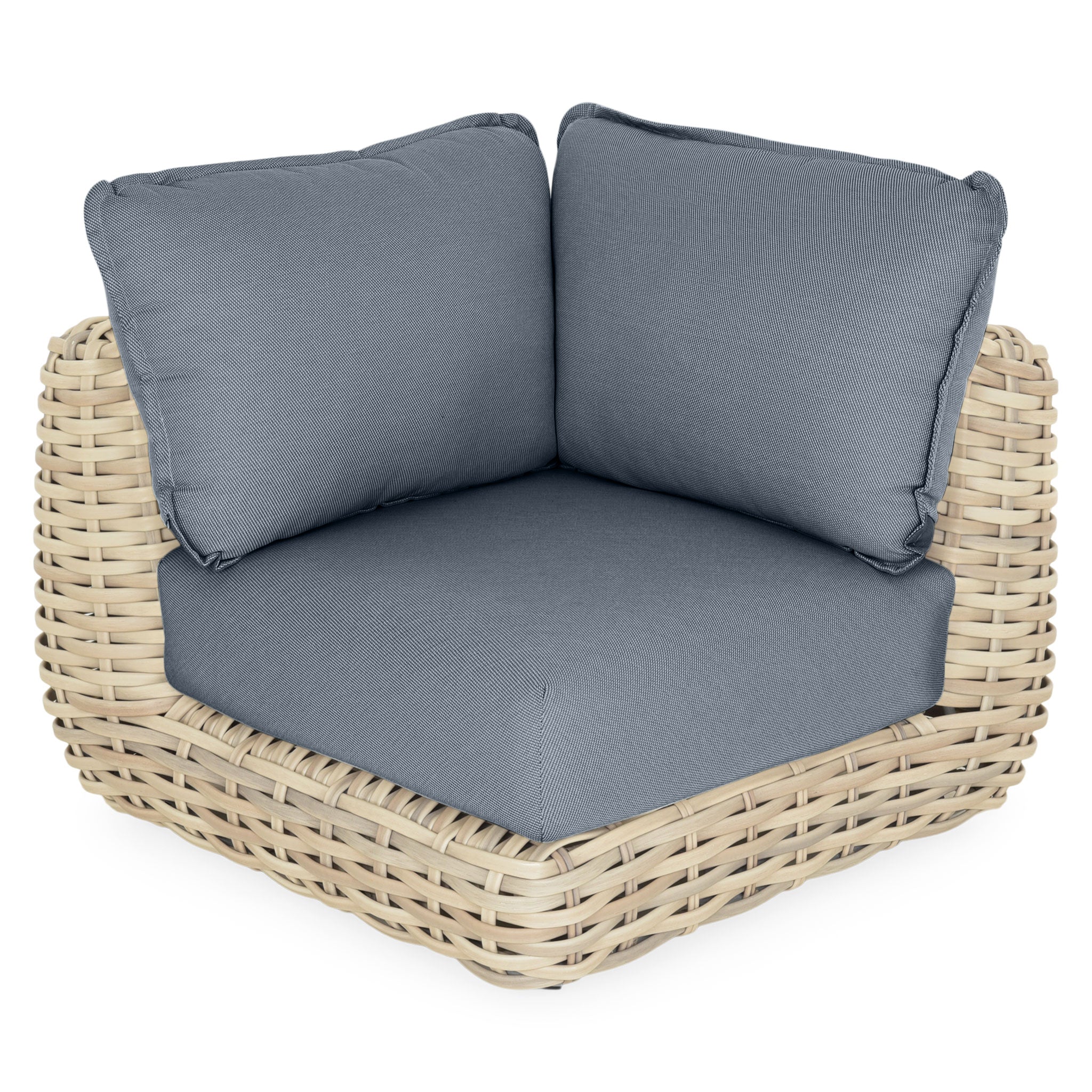 CANCUN Set mobilier terasă/grădină, 2 canapele, element colț, element central și măsuță de cafea - Image 140
