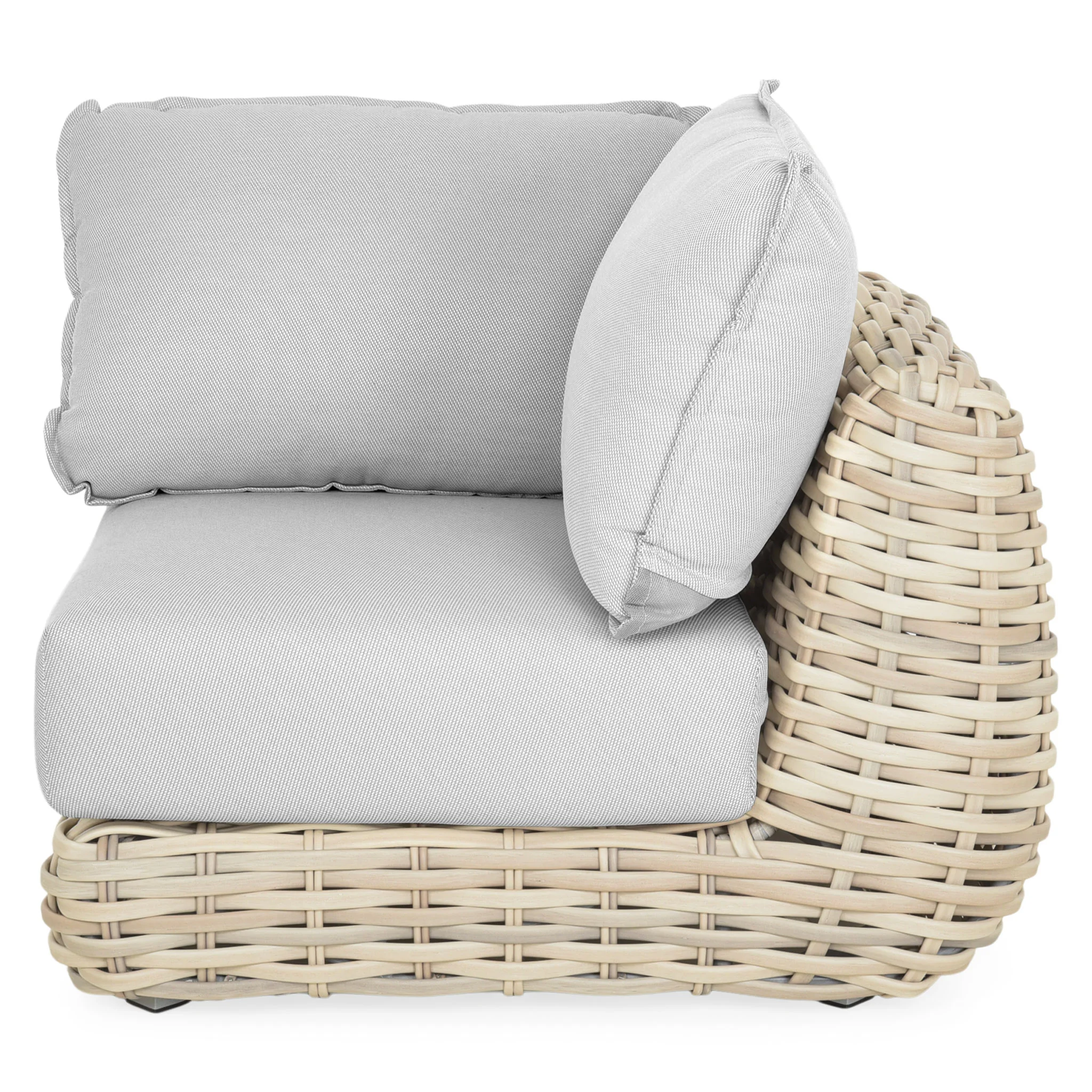 CANCUN Set mobilier terasă/grădină, 2 canapele, element colț, element central și măsuță de cafea - Image 58