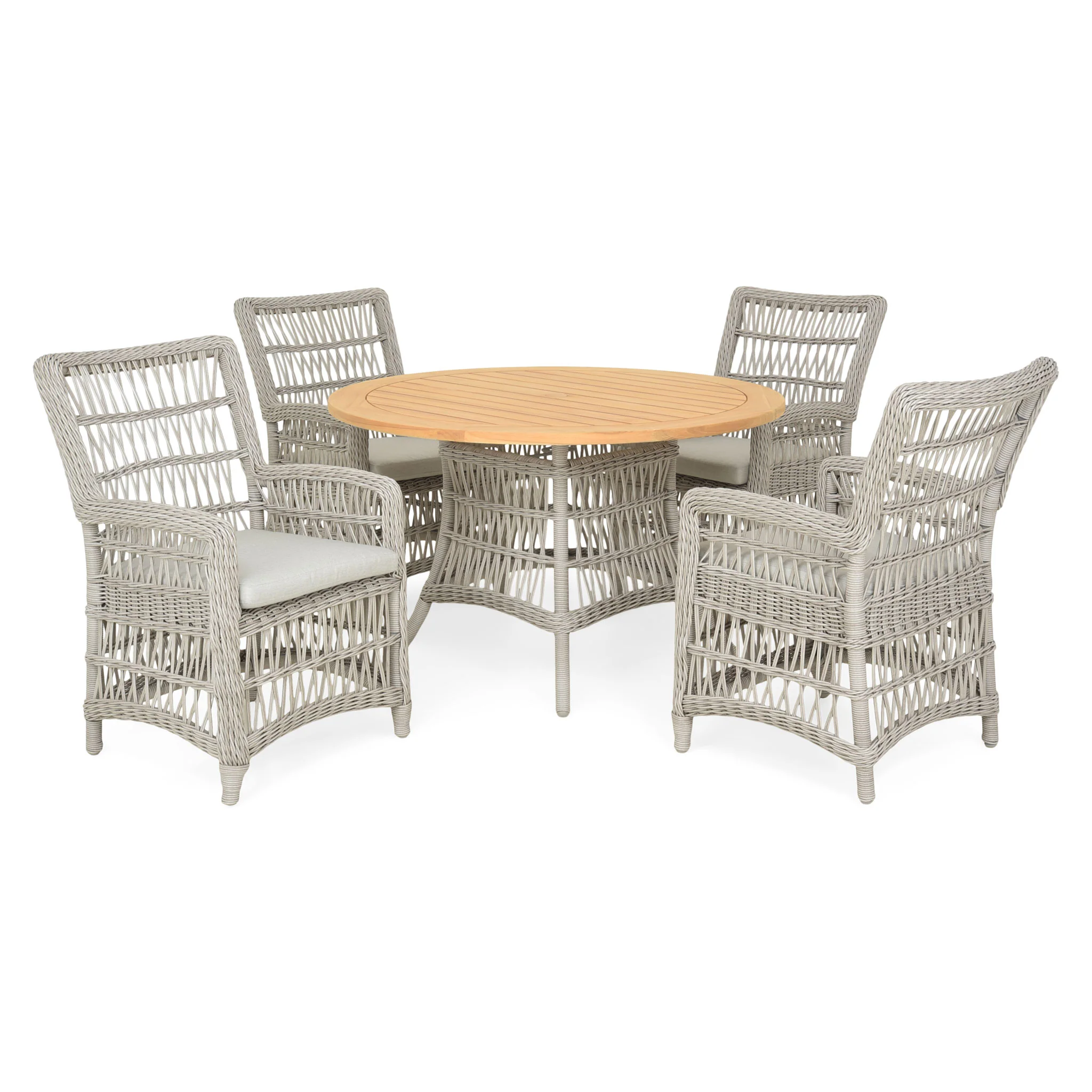 MACKINAC Set mobilier terasă/grădină, 4 scaune și masă - Image 2