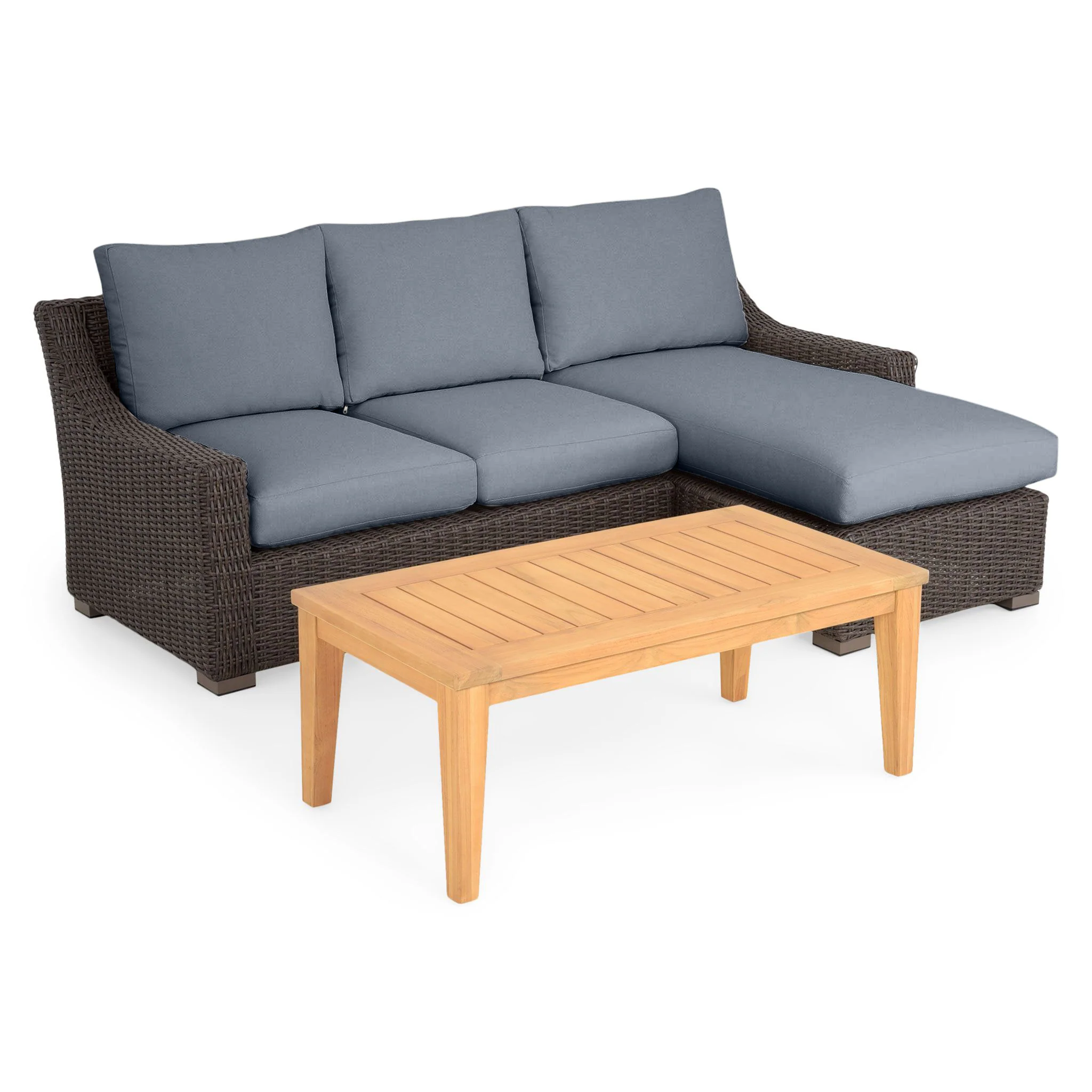 MESA Set mobilier terasă/grădină, canapea, șezlong și măsuță - Image 21