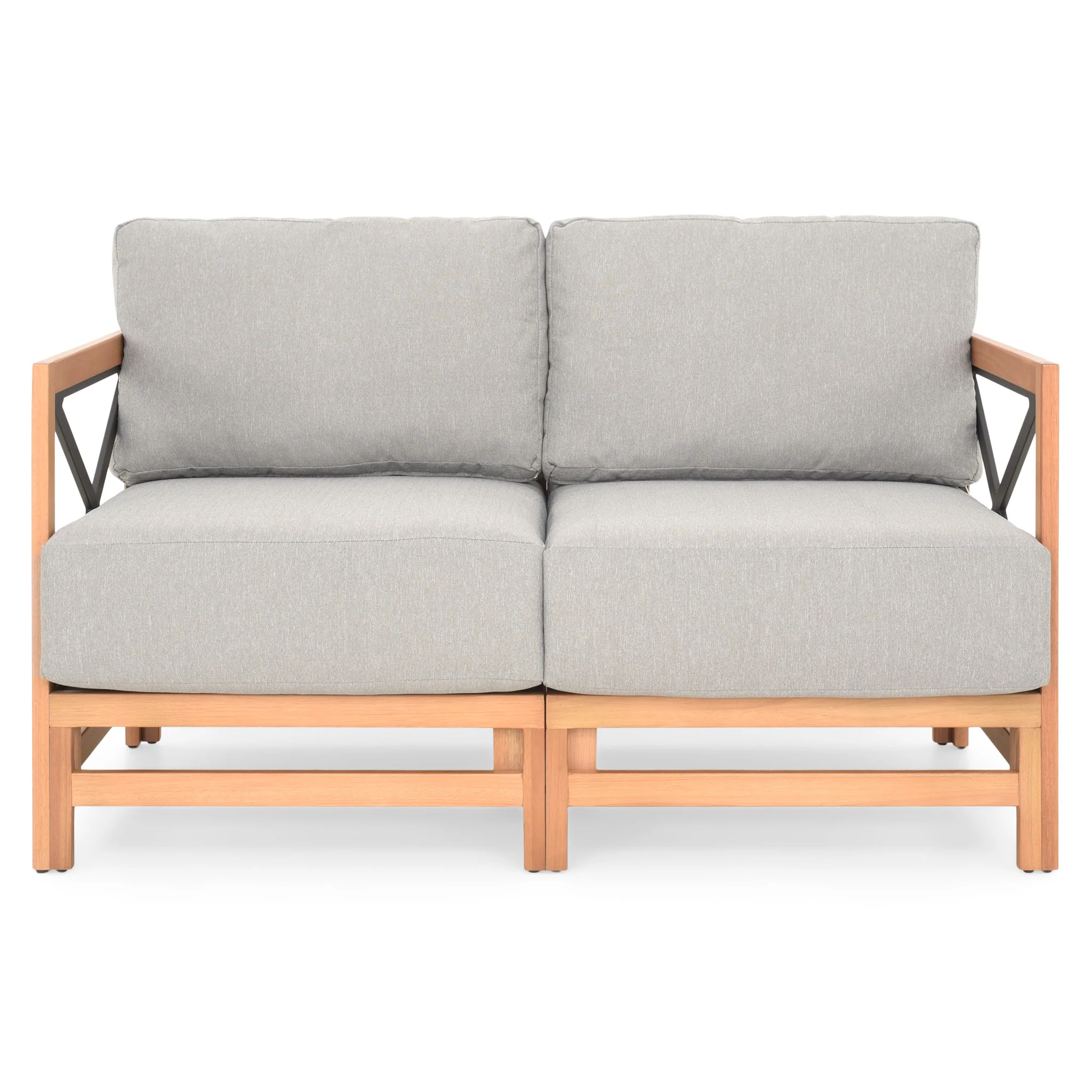 PURE Set mobilier terasă/grădină 2 fotolii, canapea și măsuță - Image 4