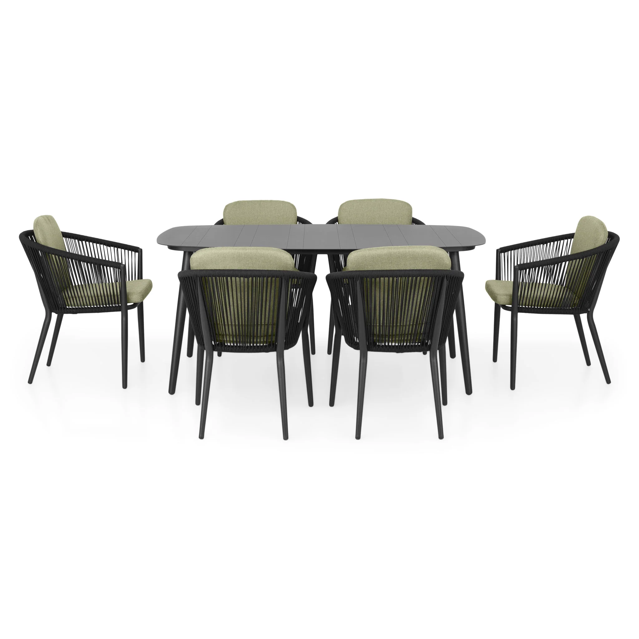 ORSO Set mobilier terasă/grădină, 6 scaune și masă - Image 20
