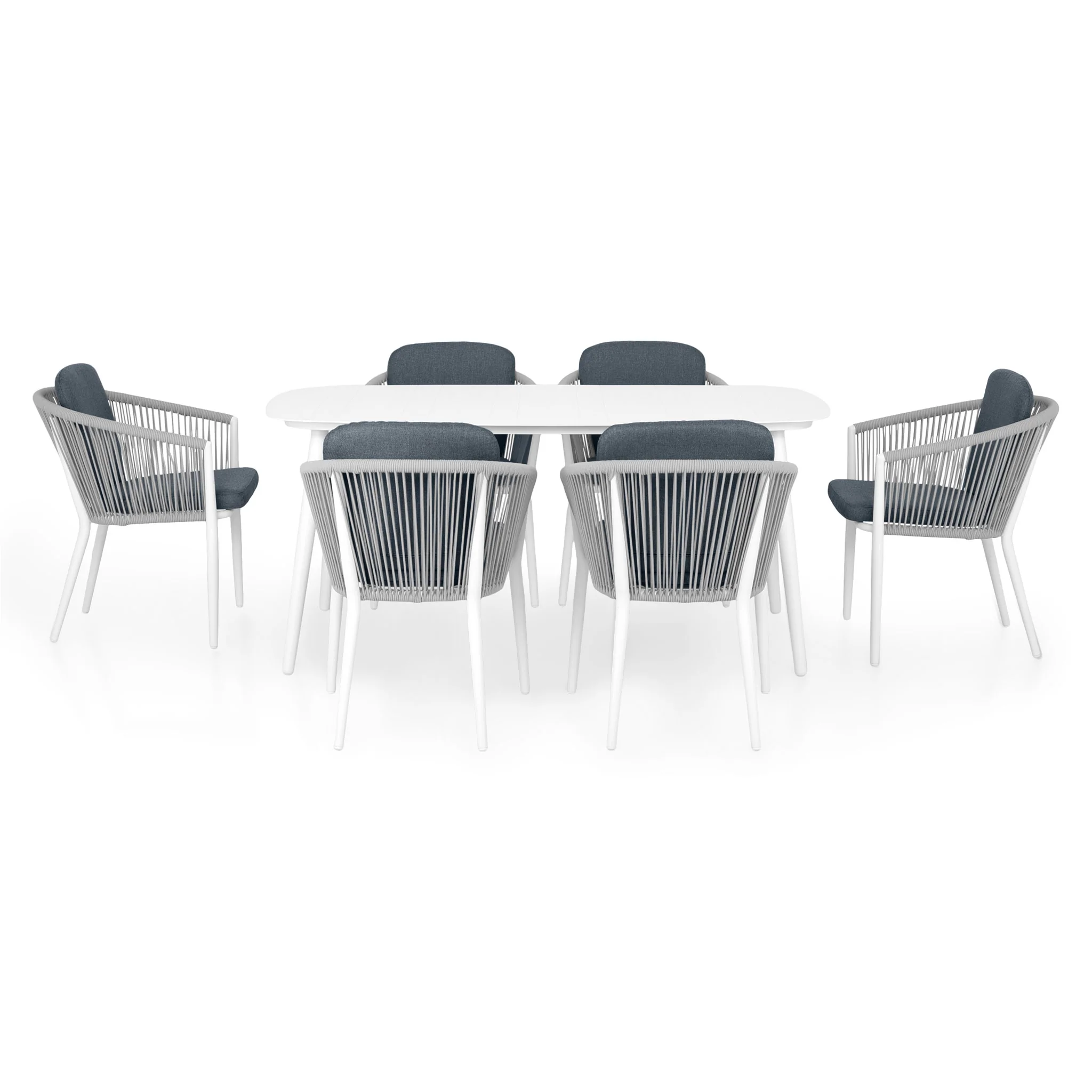 ORSO Set mobilier terasă/grădină, 6 scaune și masă - Image 18
