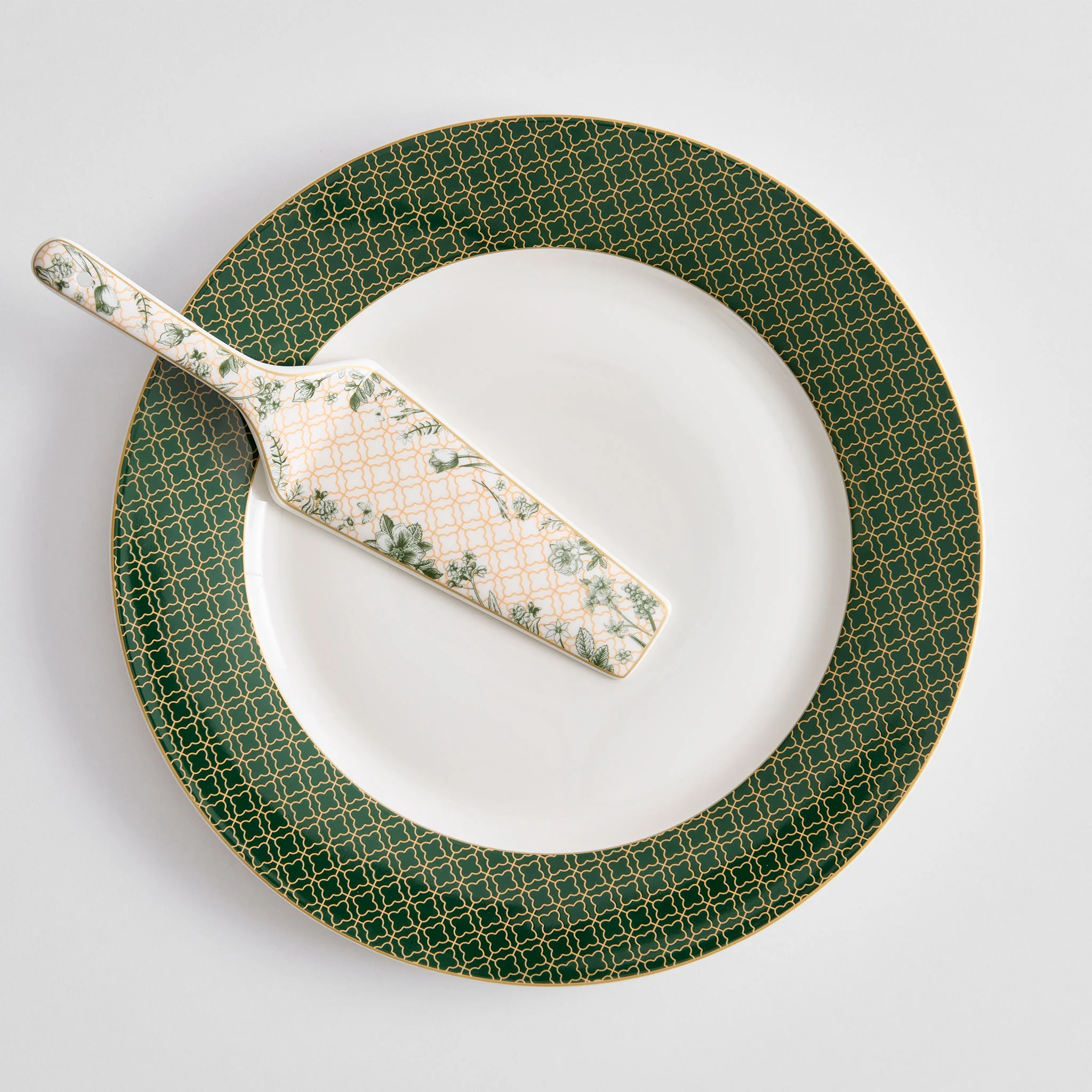 WINDSOR Set platou cu spatulă, porțelan, D.30cm