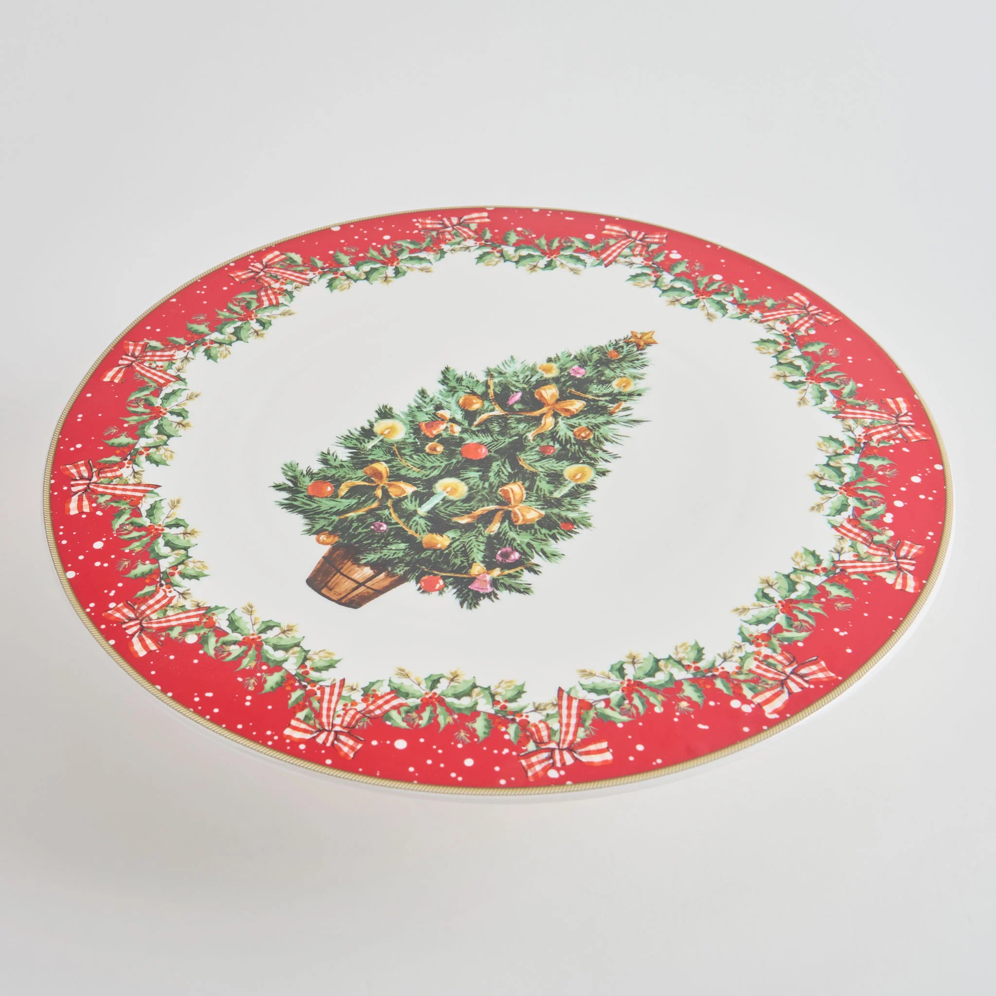 MAGIC CHRISTMAS Platou tort, porțelan, D.32cm - Image 3