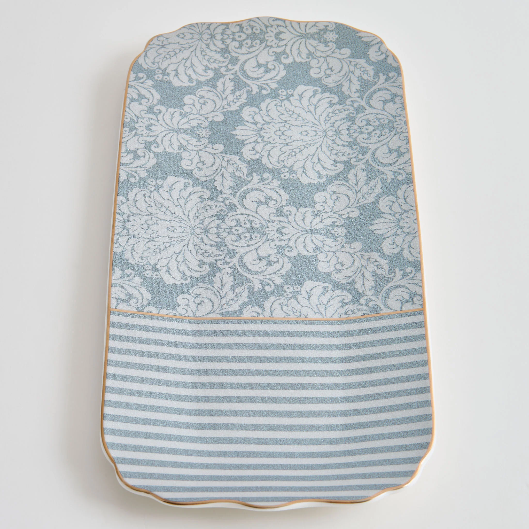 DAMASK Platou servire, porțelan, L.37cm - Image 5