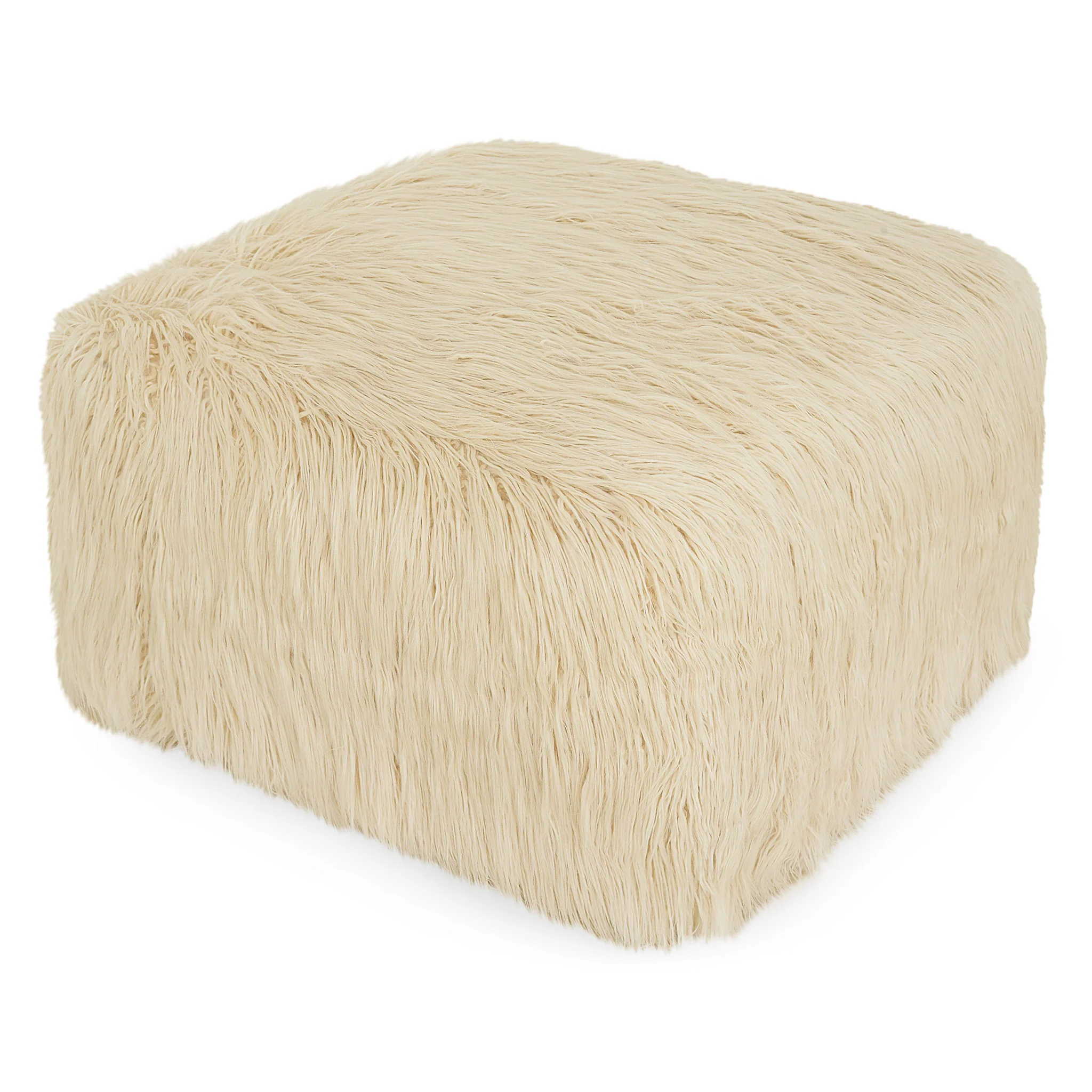 TEDDY BEAR Taburet, imitație blană - Image 3