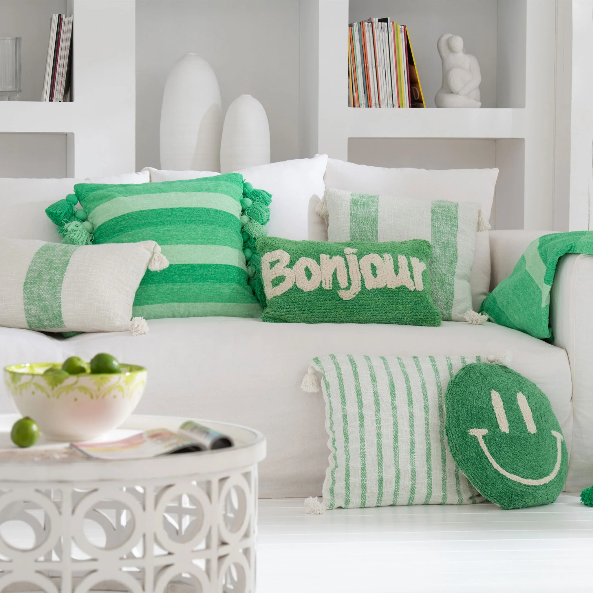 SMILEY Pernă decorativă, D.45cm - Image 12